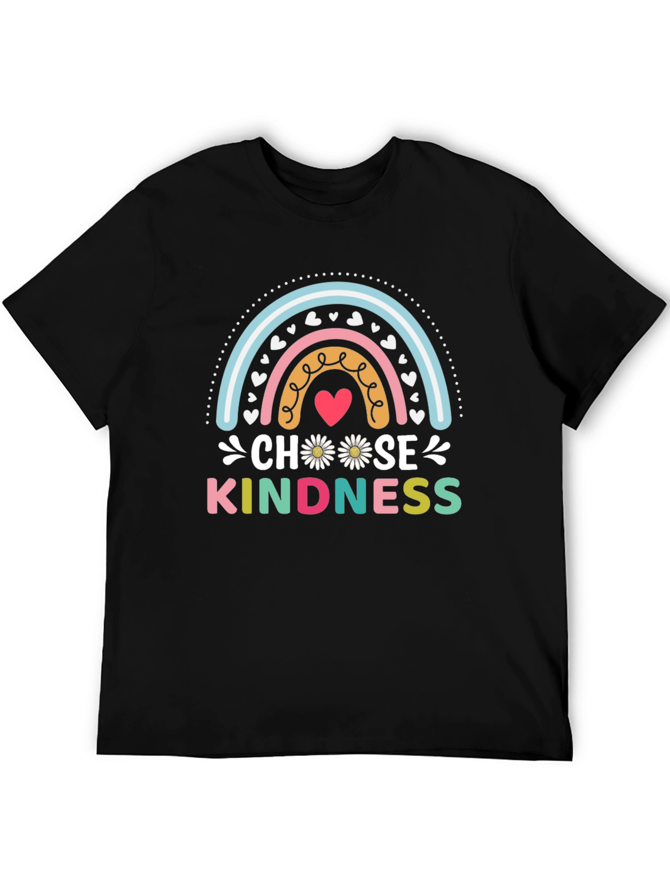 Choose Kindness Rainbow Graphic Tee