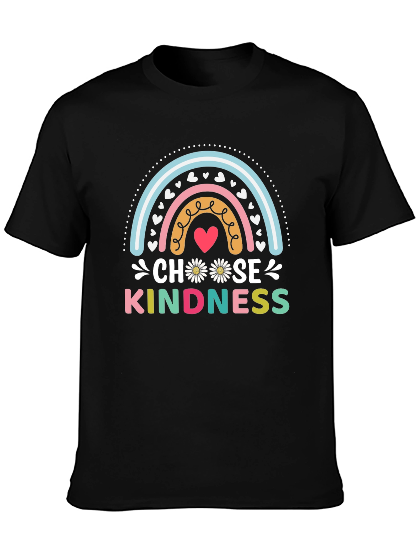 Choose Kindness Rainbow Graphic Tee