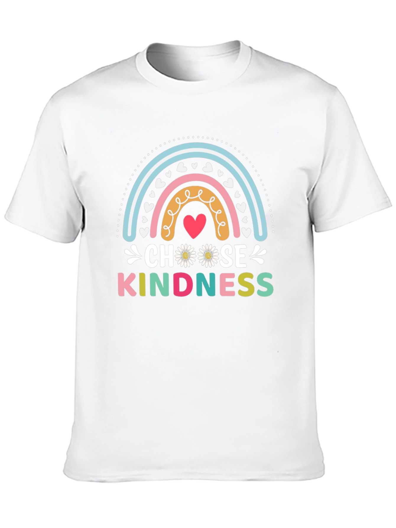 Choose Kindness Rainbow Graphic Tee
