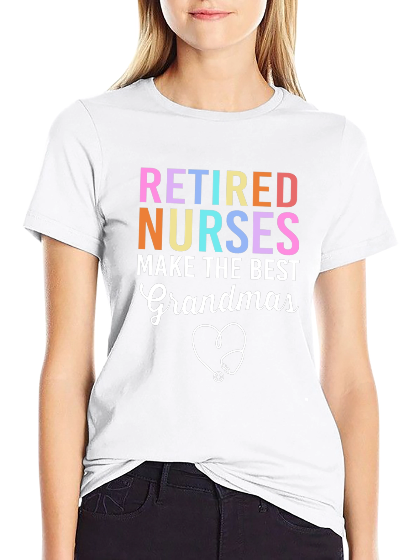 Retired Nurses Best Grandmas T-Shirt