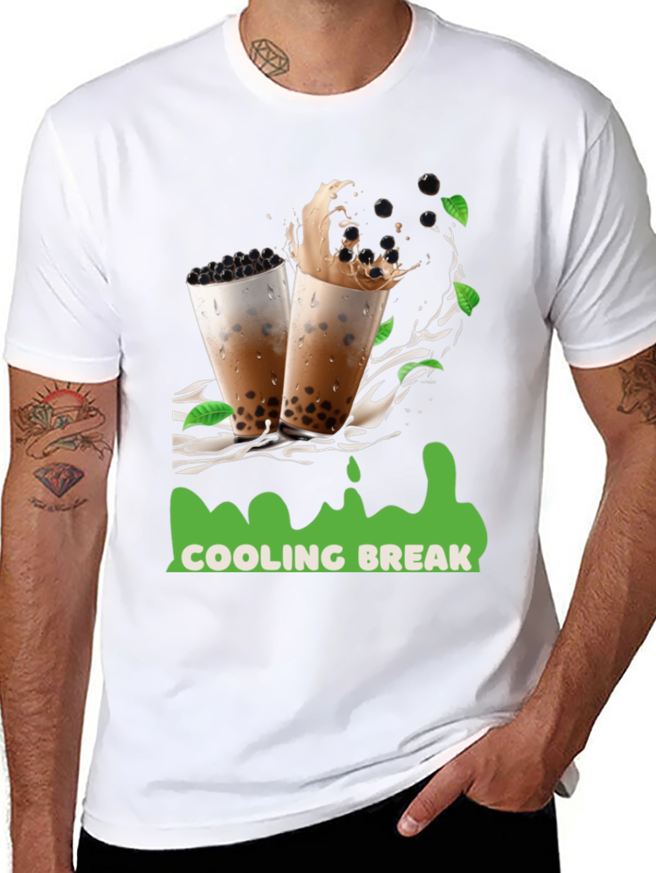 Cooling Break Bubble Tea Graphic Tee