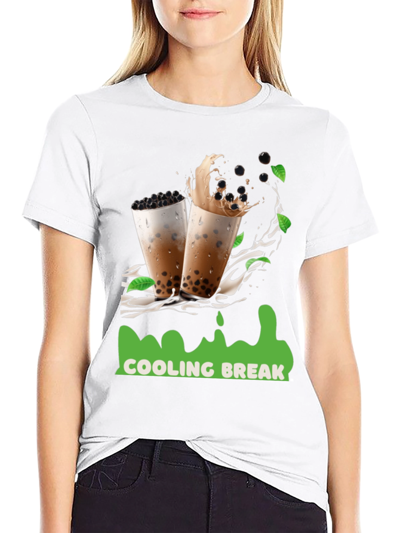 Cooling Break Bubble Tea Graphic Tee