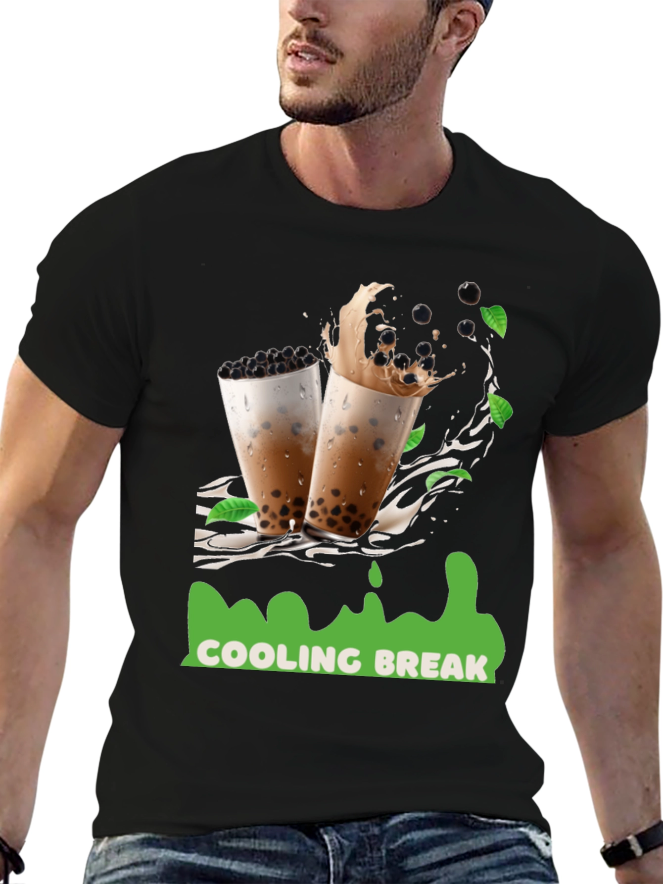 Cooling Break Bubble Tea Graphic Tee