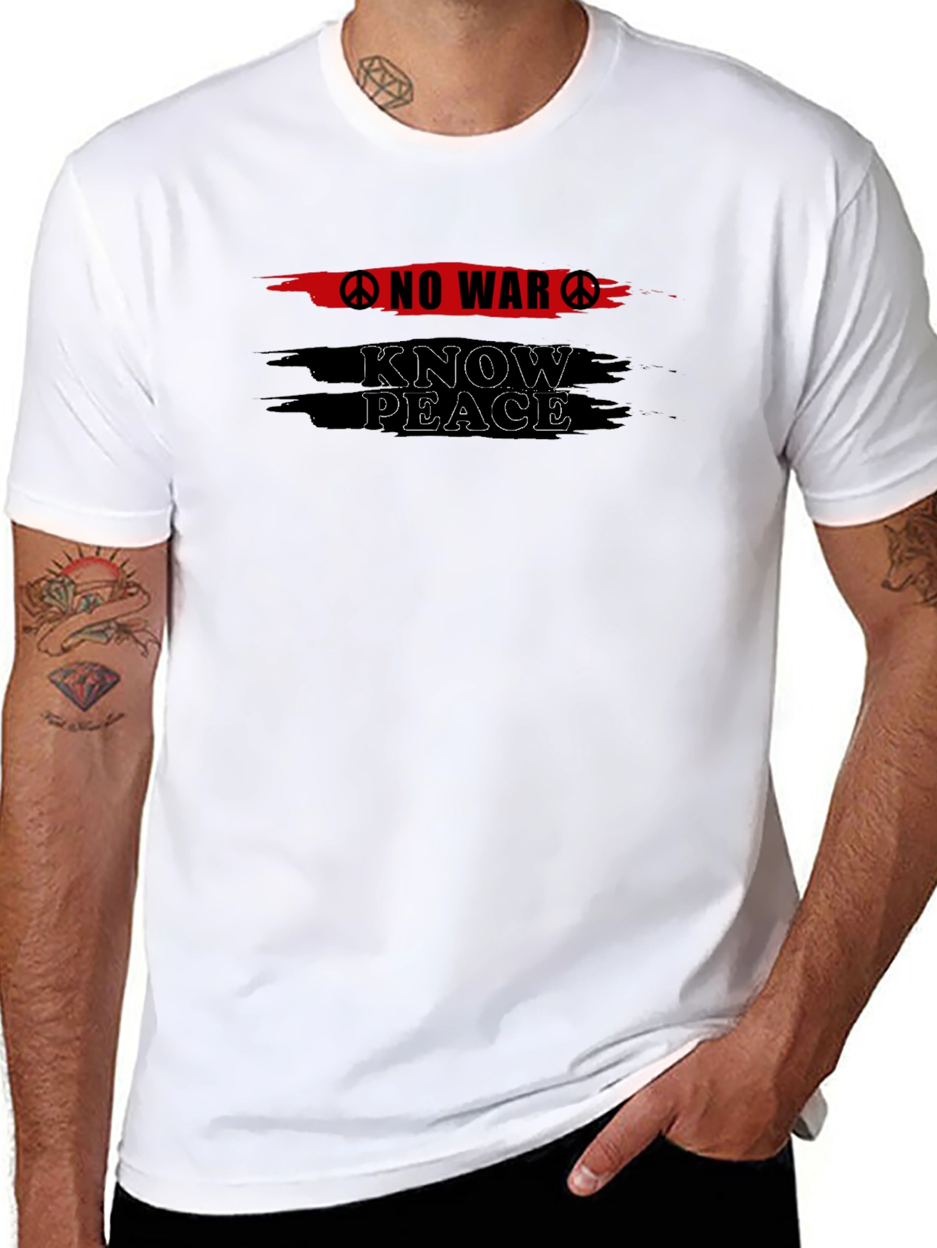 No War Know Peace Graphic Tee