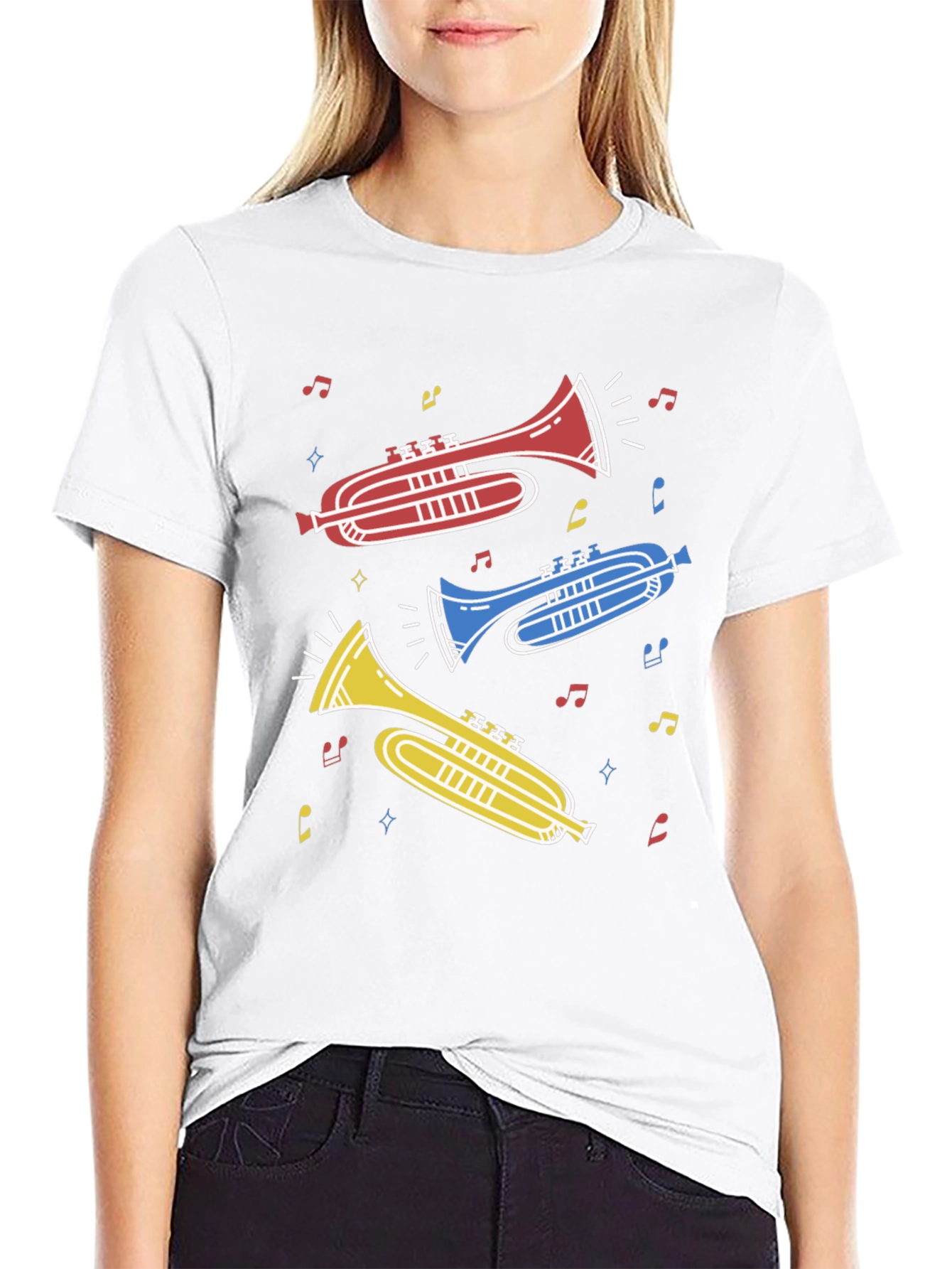 Musical Trumpet Graphic Tee