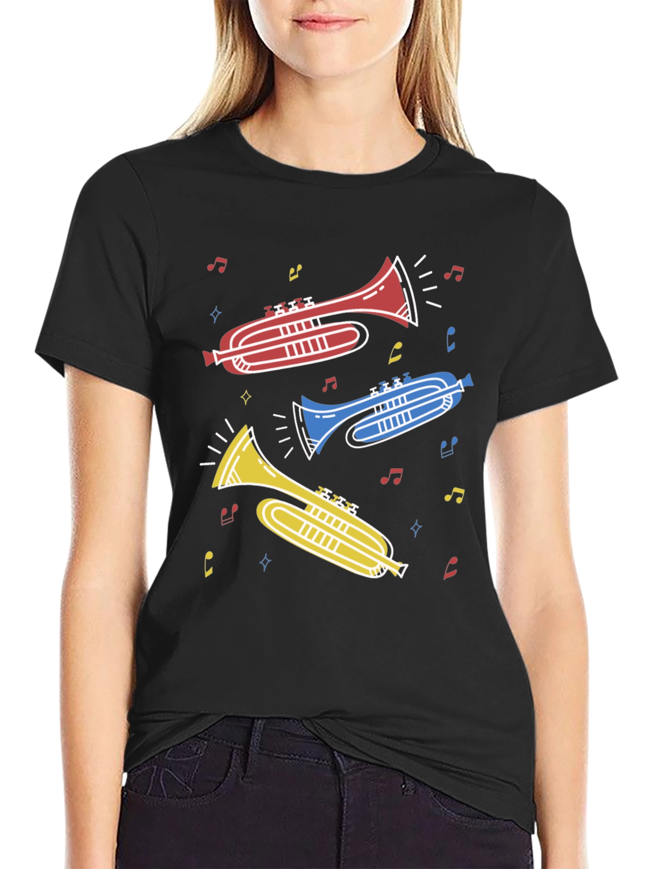 Musical Trumpet Graphic Tee