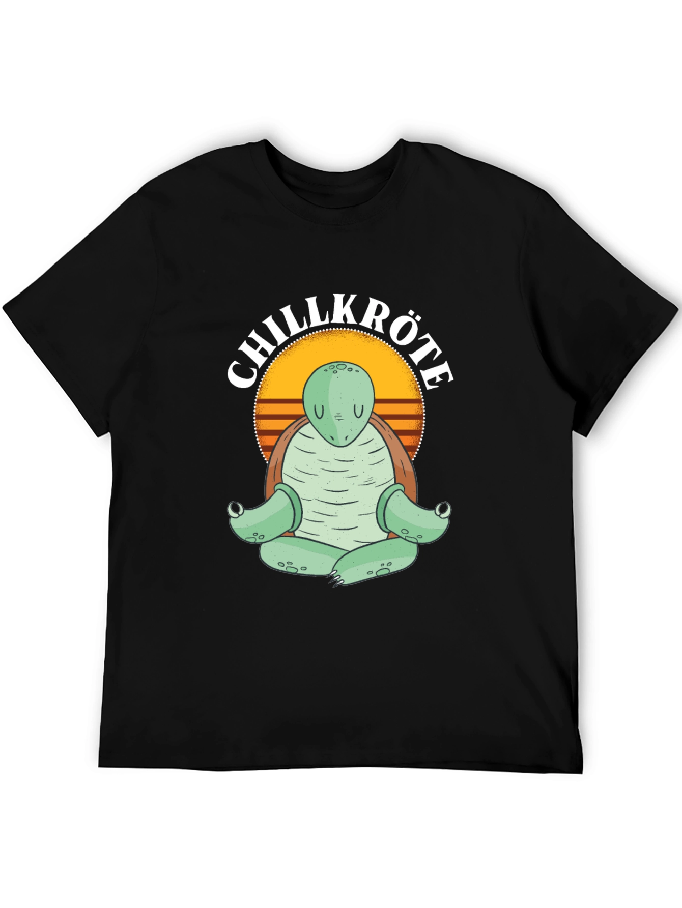 Chillkröte Yoga Turtle Graphic T-Shirt
