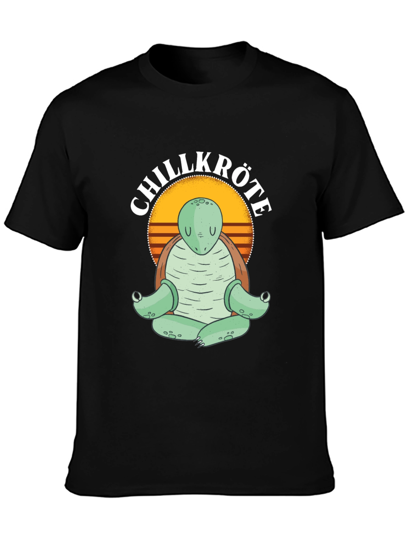 Chillkröte Yoga Turtle Graphic T-Shirt
