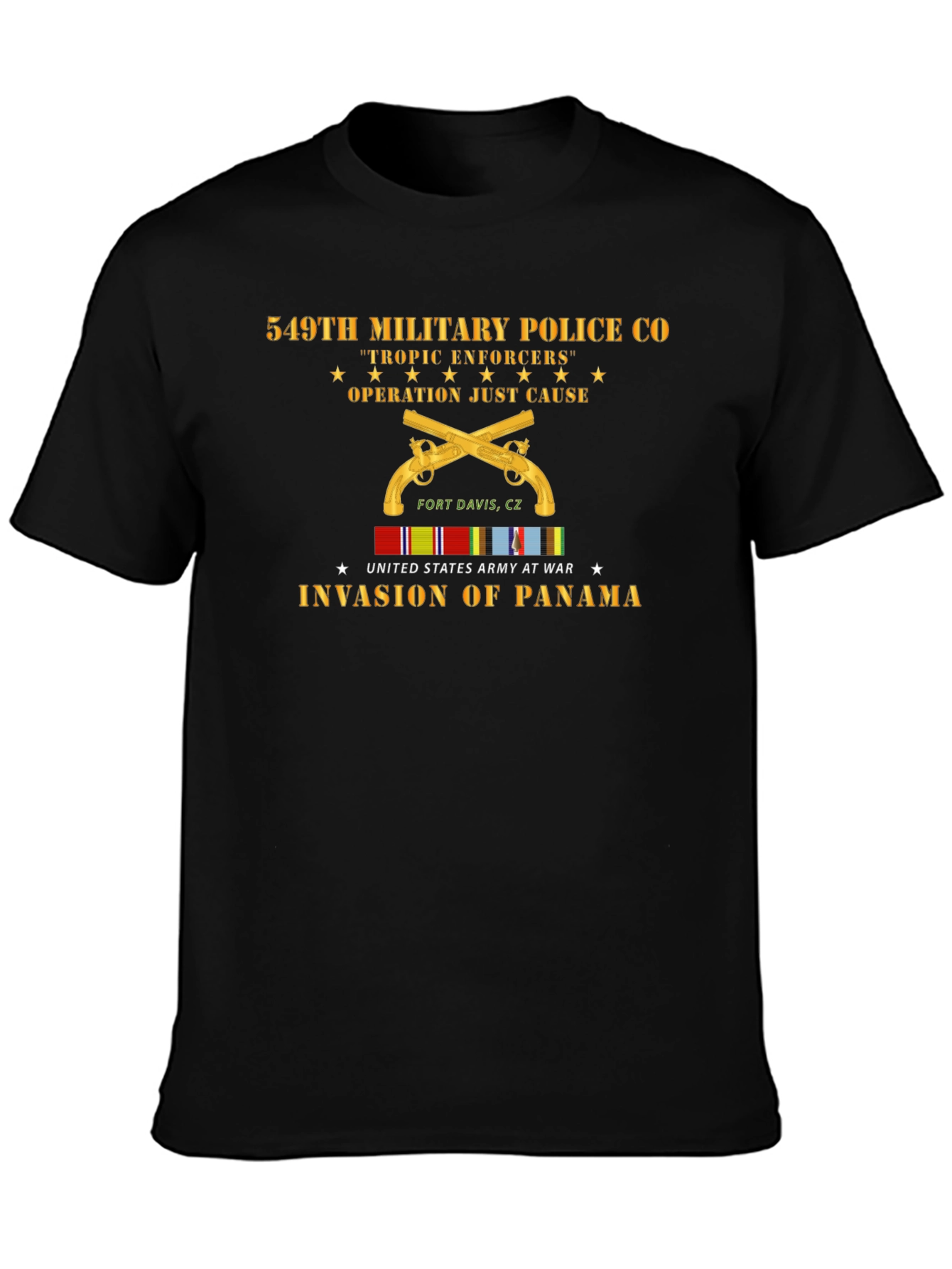 549th Military Police Co. T-Shirt - Operation Just Cause