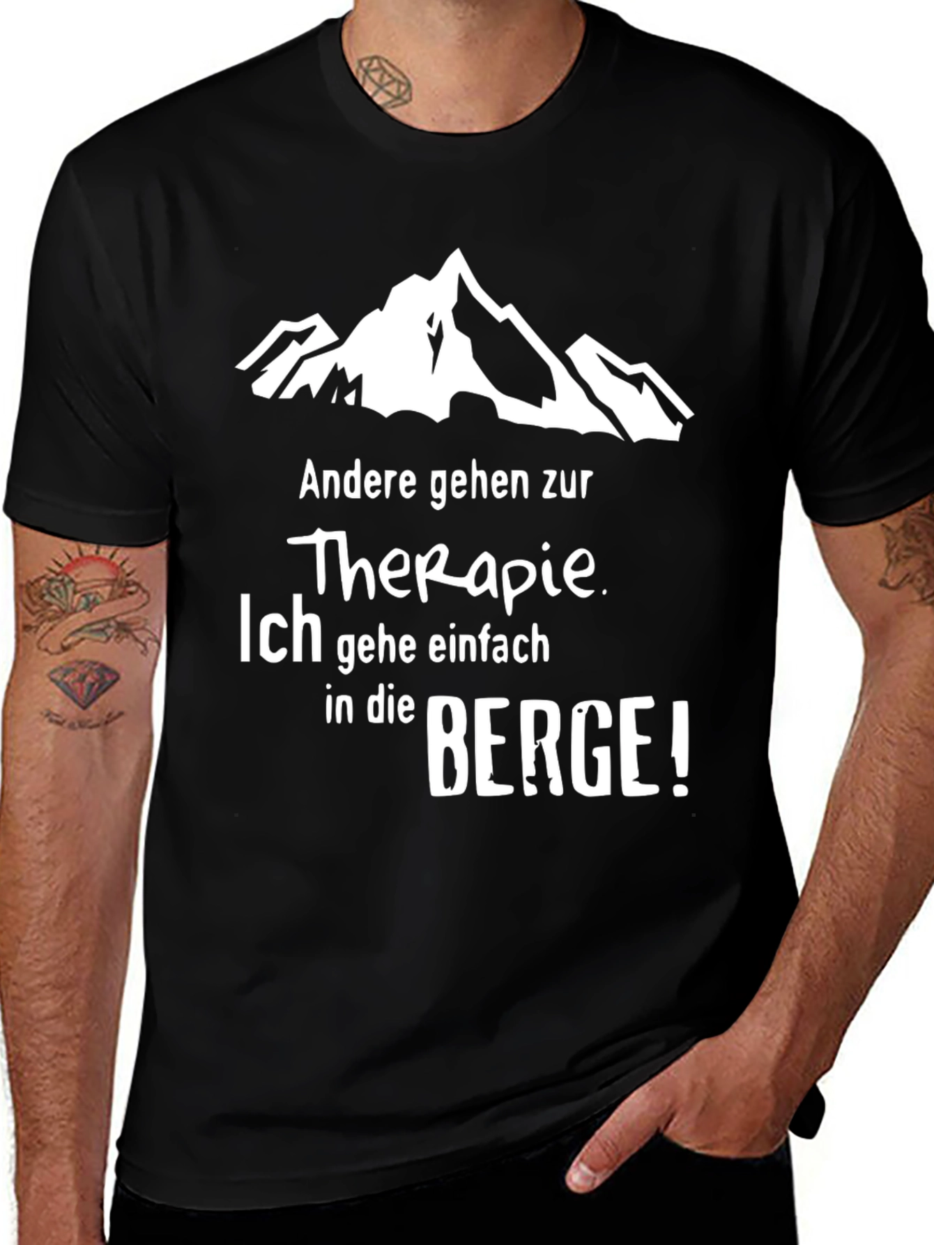 Mountain Therapy T-Shirt - Hiking Apparel