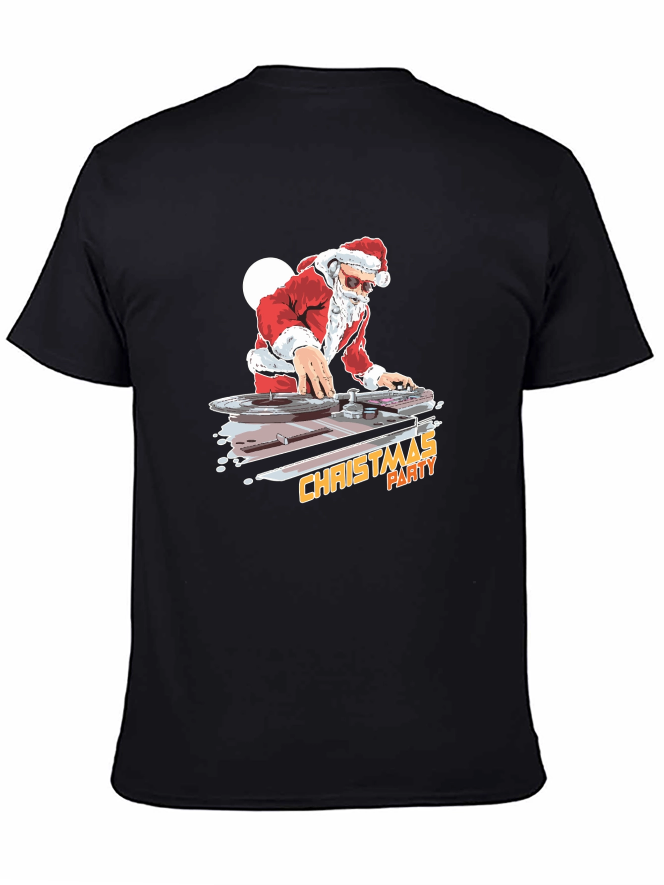 DJ Santa Christmas Party T-Shirt