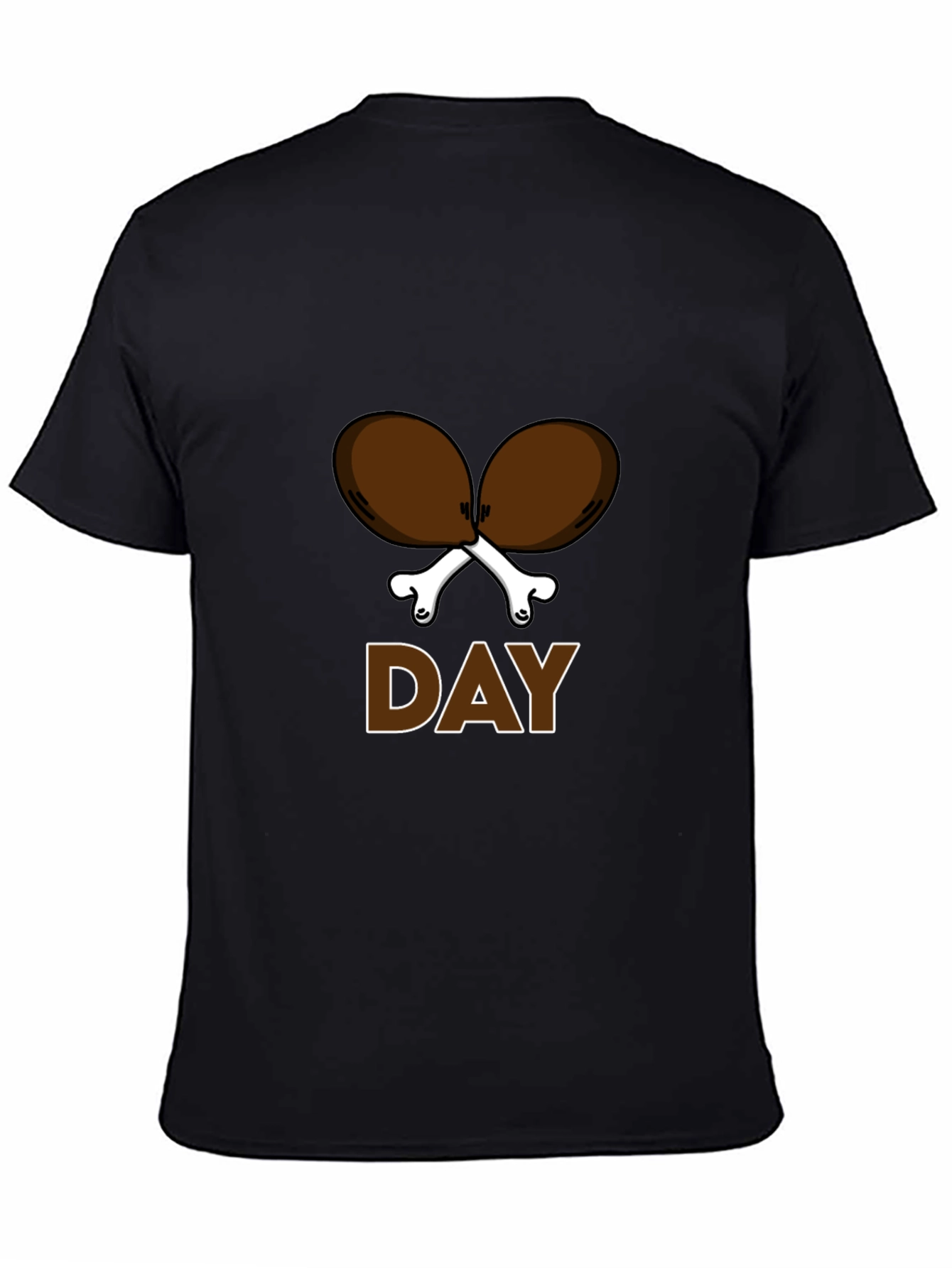 Funny Turkey Leg Day Graphic T-Shirt