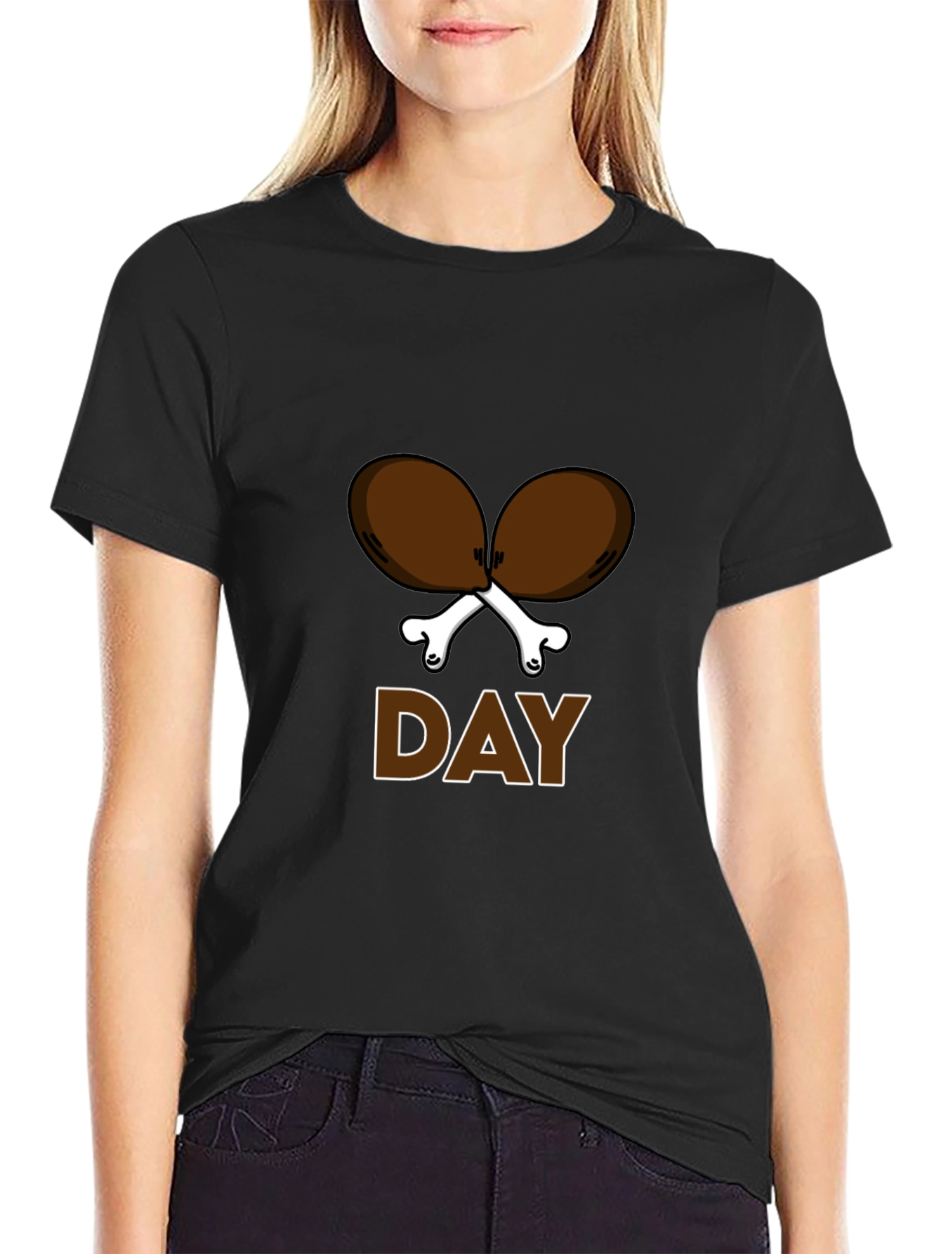 Funny Turkey Leg Day Graphic T-Shirt