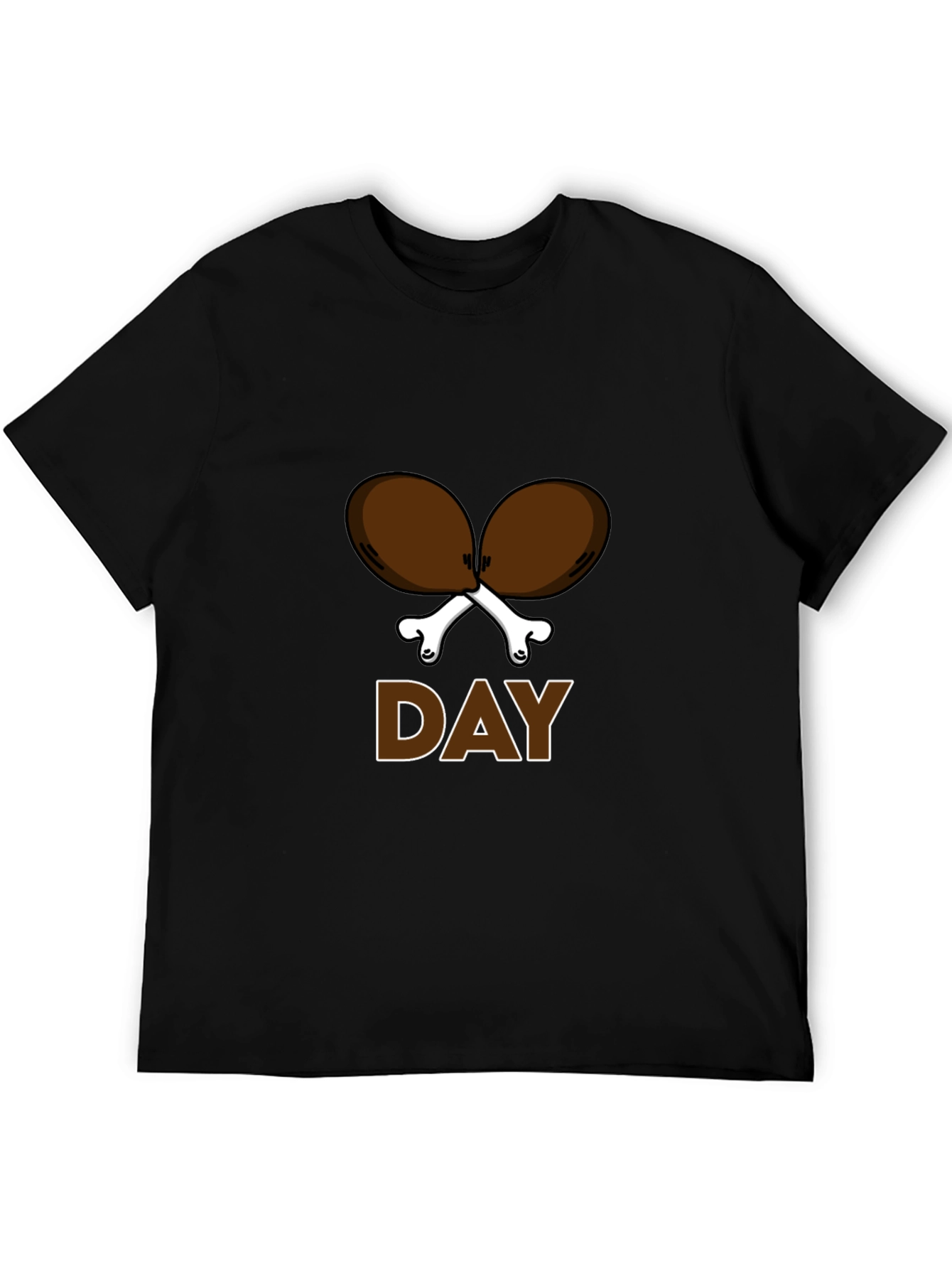 Funny Turkey Leg Day Graphic T-Shirt
