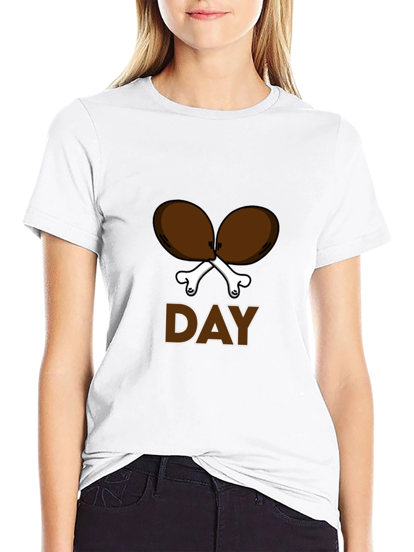 Funny Turkey Leg Day Graphic T-Shirt