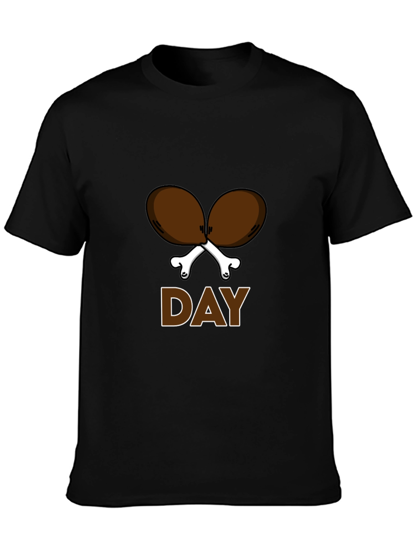 Funny Turkey Leg Day Graphic T-Shirt