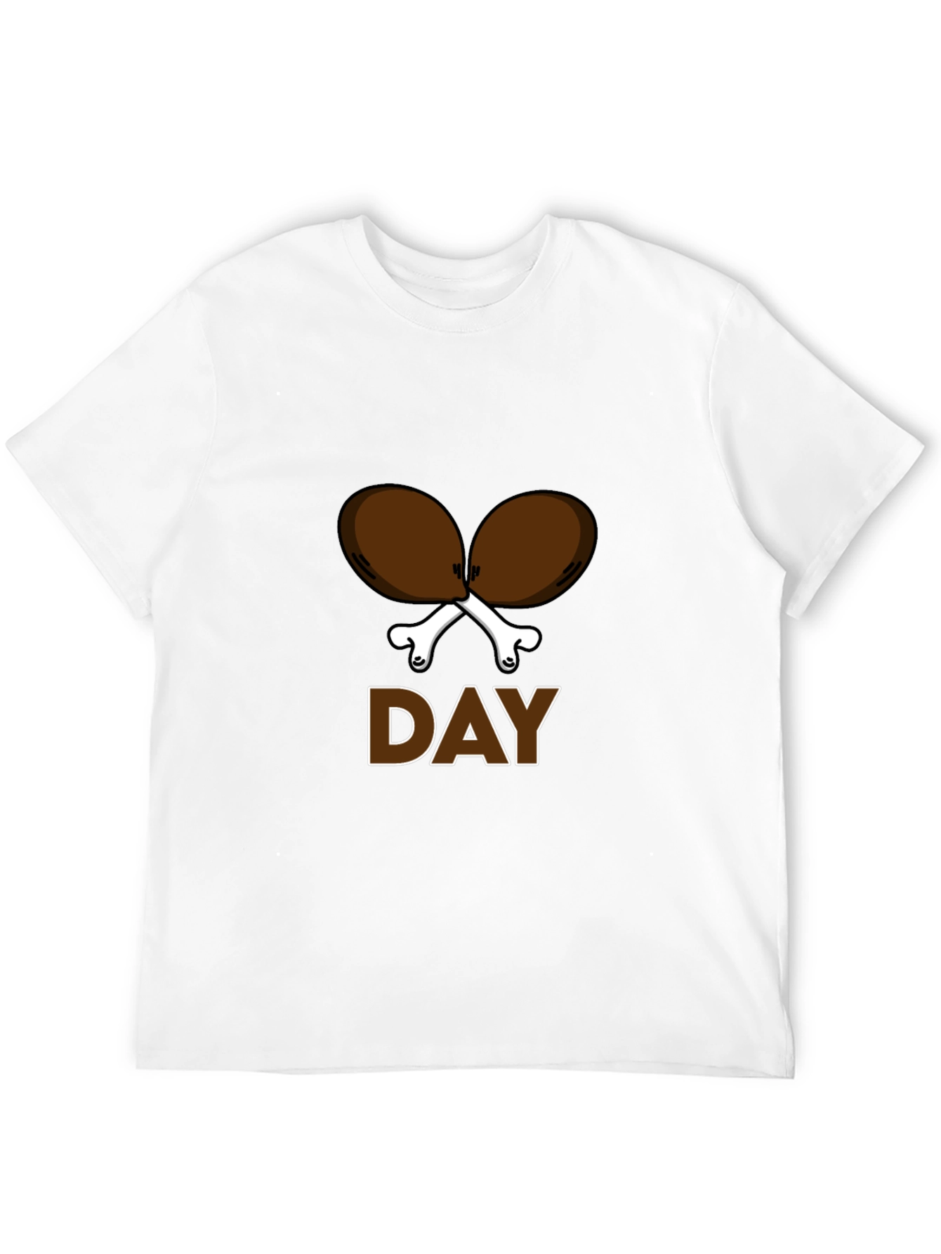 Funny Turkey Leg Day Graphic T-Shirt