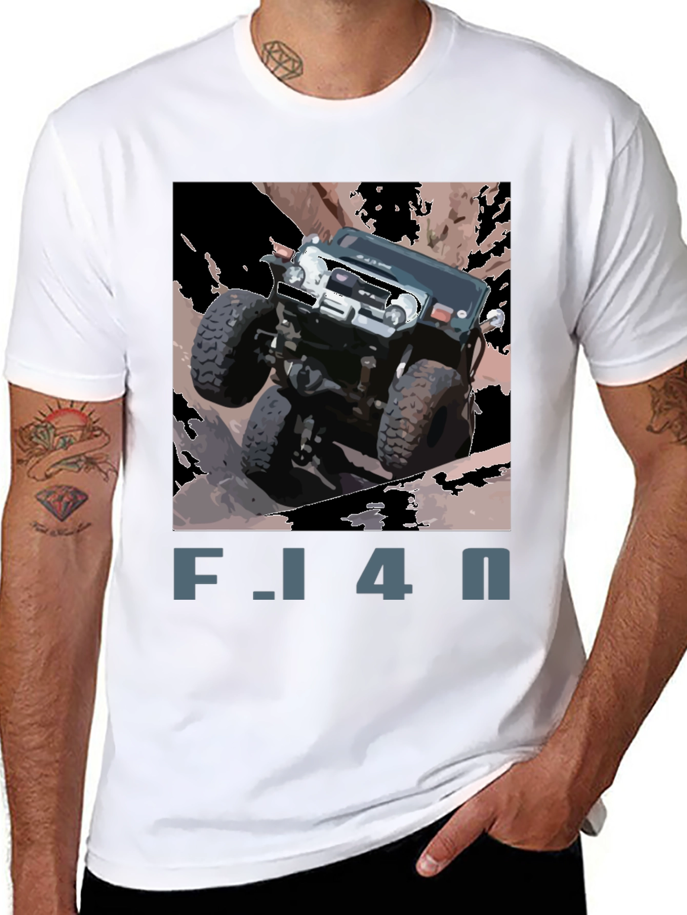 FJ40 Off-Road T-Shirt: Adventure Ready!