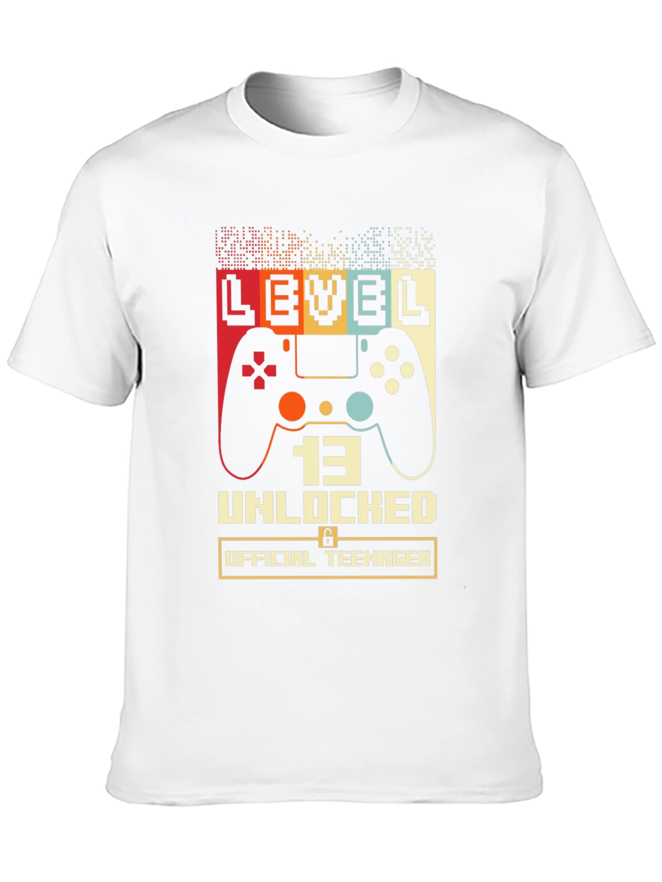 Level 13 Unlocked Gamer T-Shirt - Official Teenager
