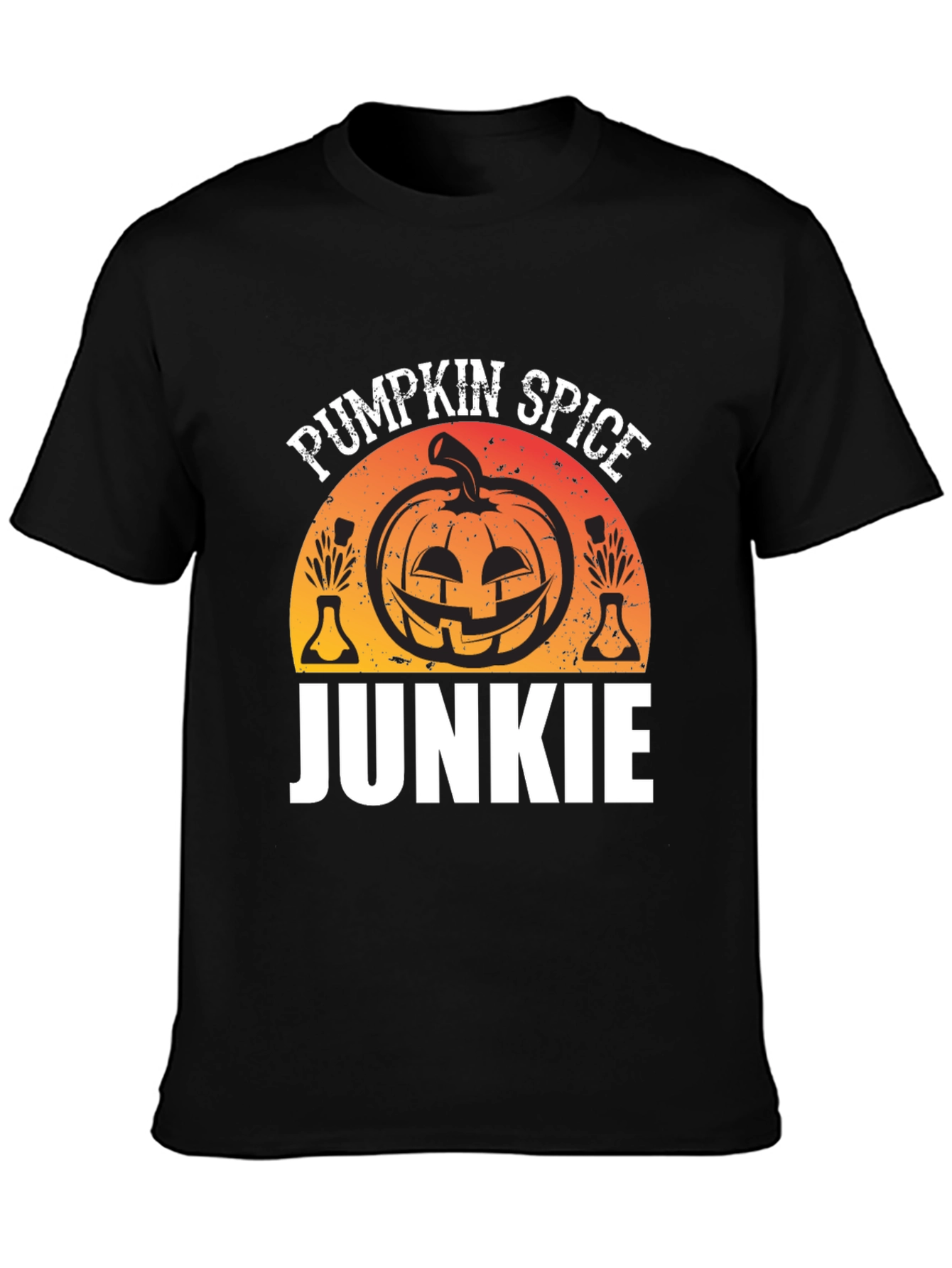 Pumpkin Spice Junkie T-Shirt Halloween Shirt