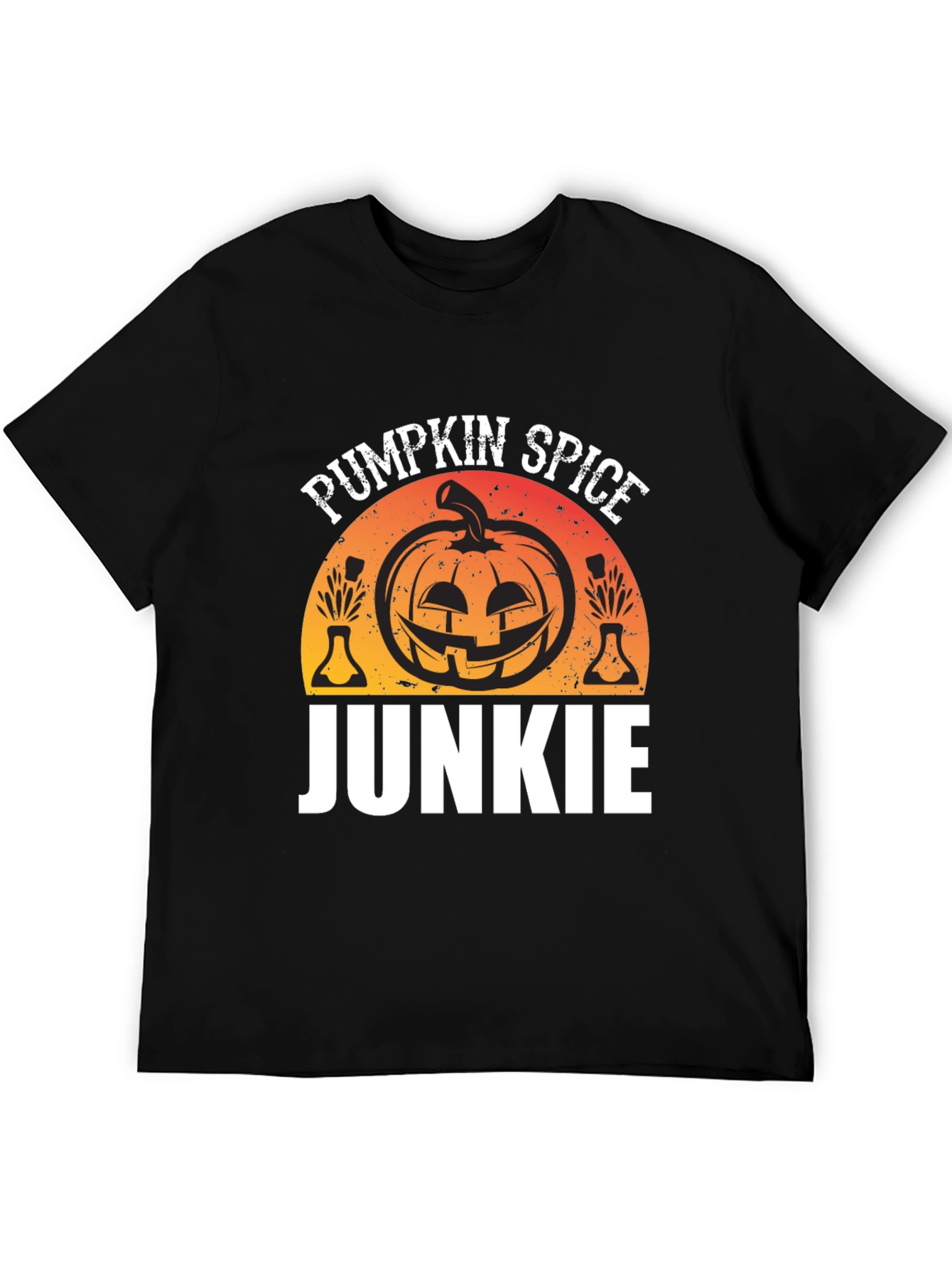 Pumpkin Spice Junkie T-Shirt Halloween Shirt