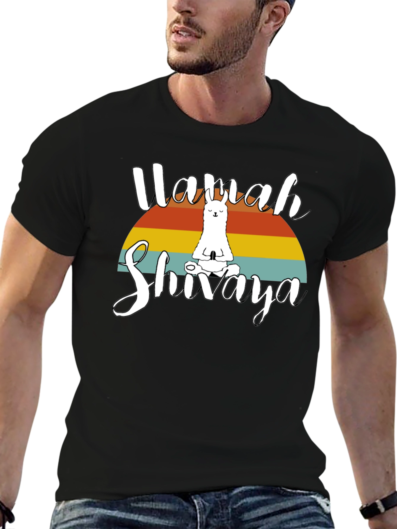 Llamah Shivaya Yoga Meditation T-Shirt