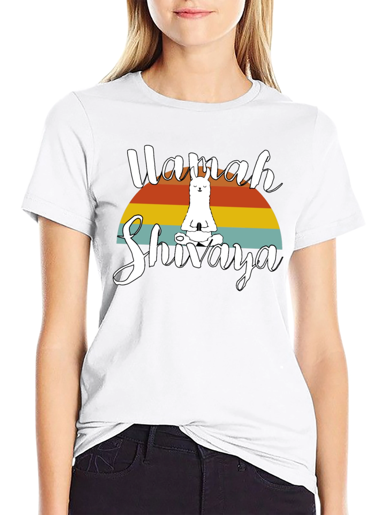 Llamah Shivaya Yoga Meditation T-Shirt