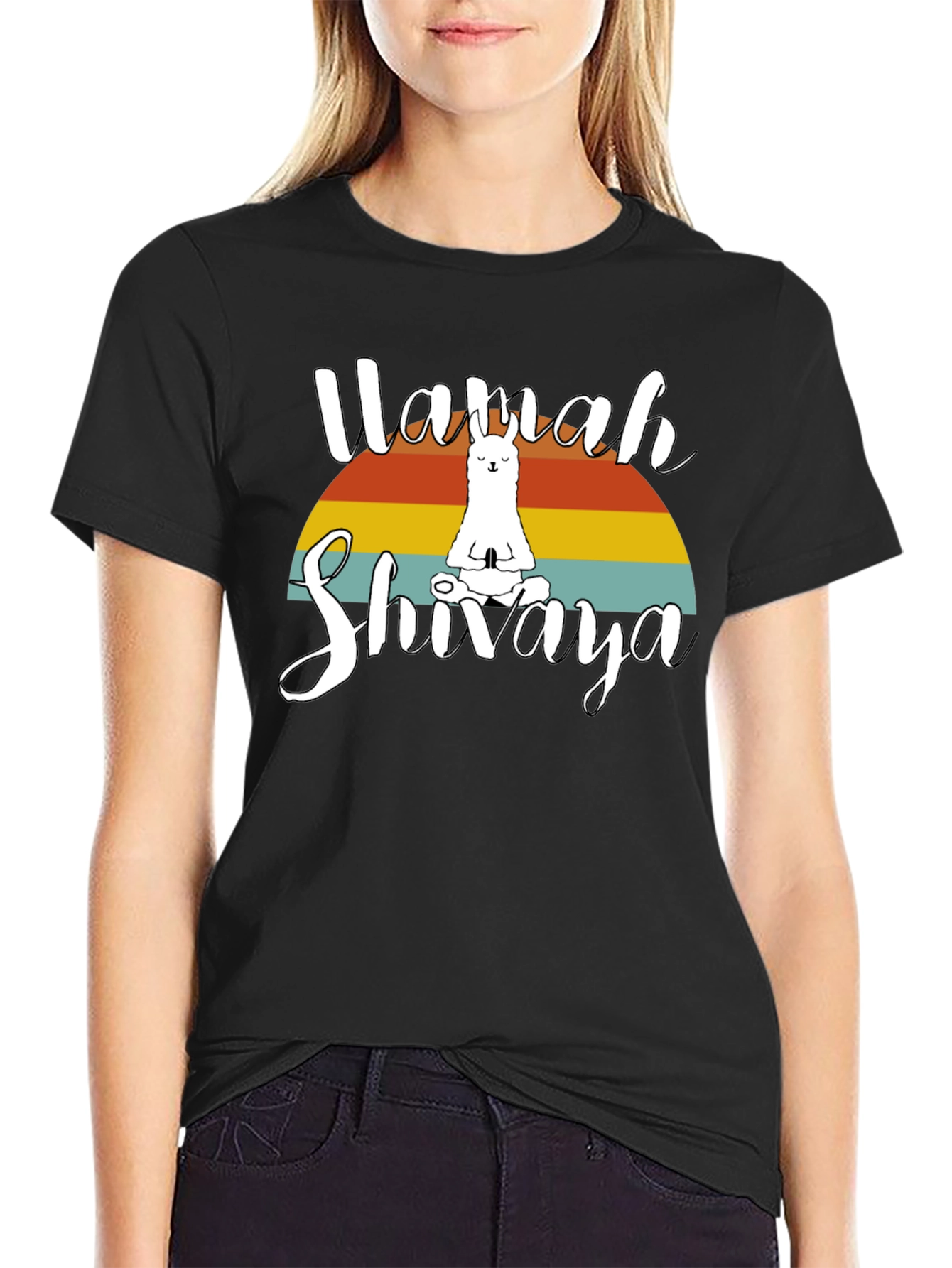 Llamah Shivaya Yoga Meditation T-Shirt