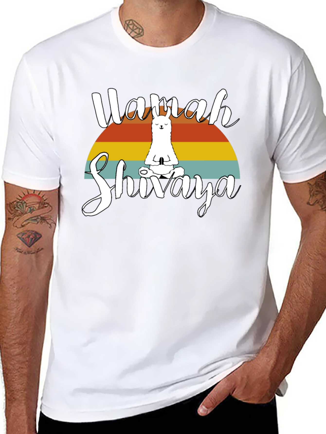 Llamah Shivaya Yoga Meditation T-Shirt