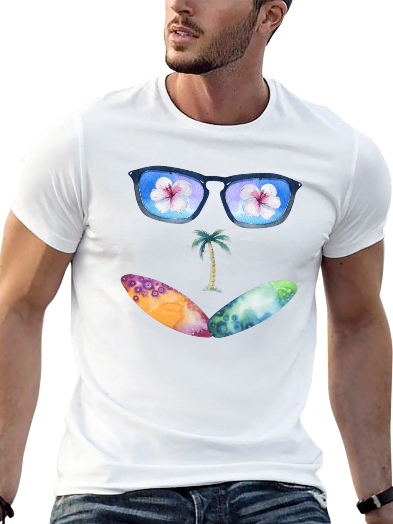 Surfs Up T-Shirt - Beach Vibes