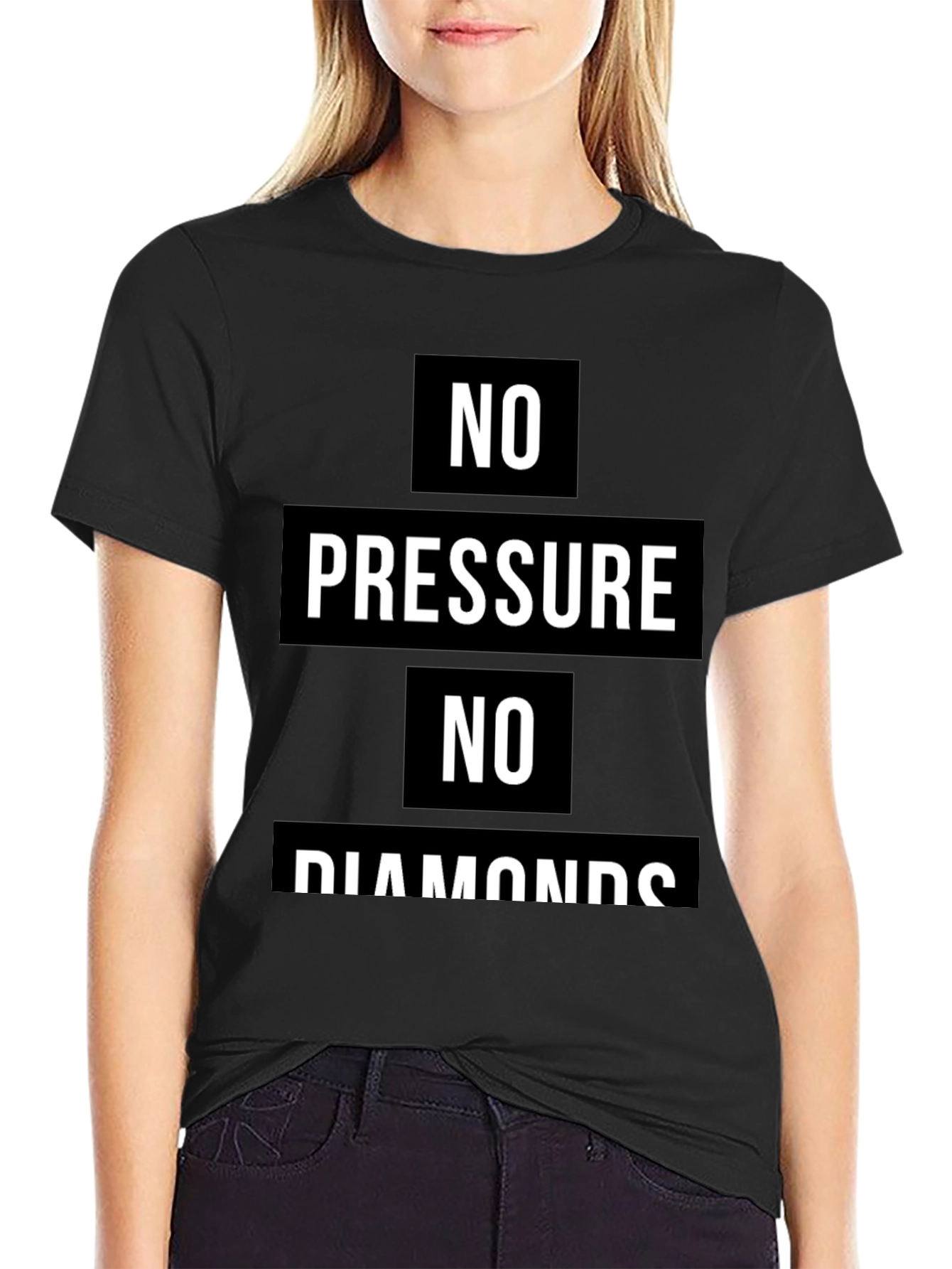 No Pressure No Diamonds Graphic Tee