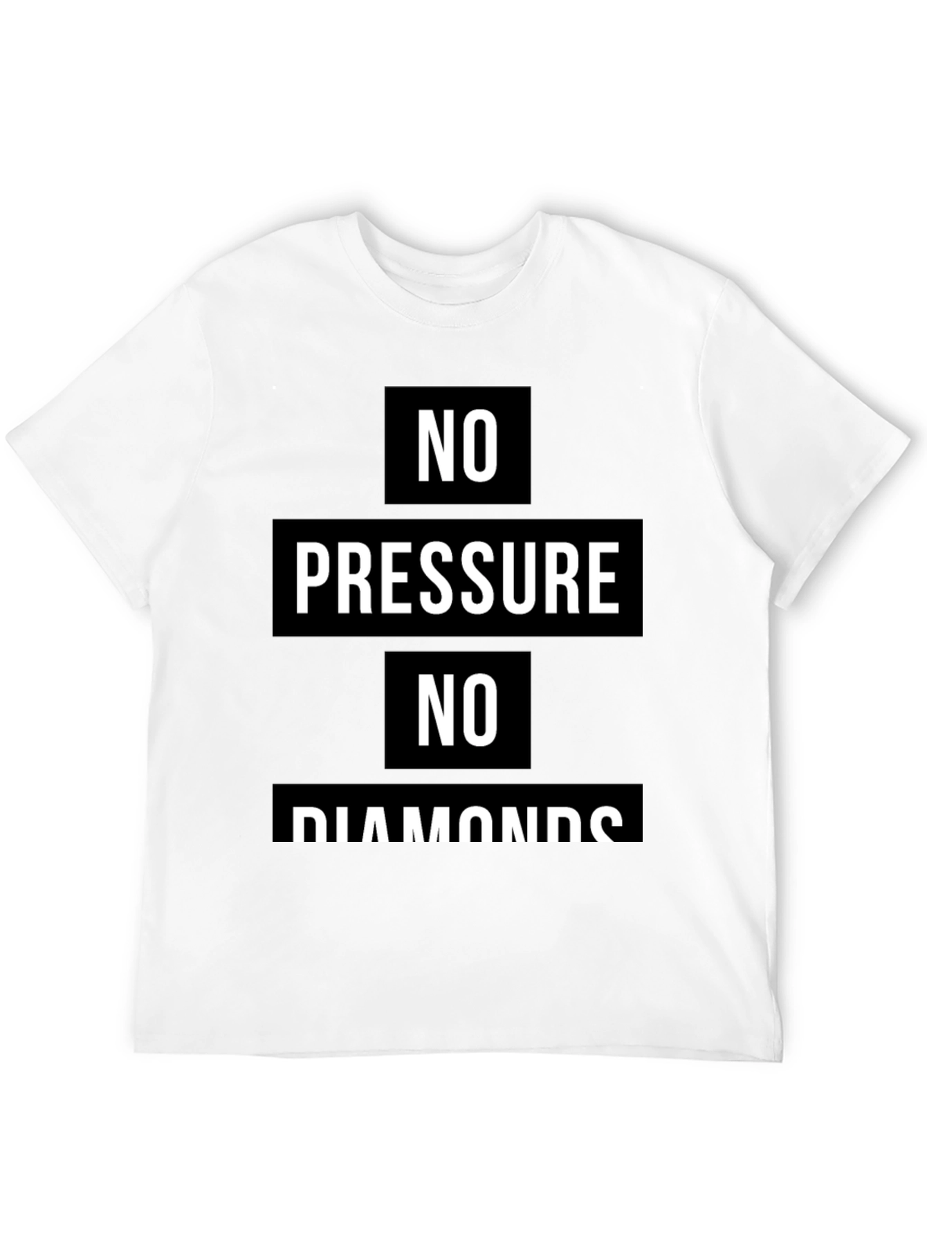 No Pressure No Diamonds Graphic Tee