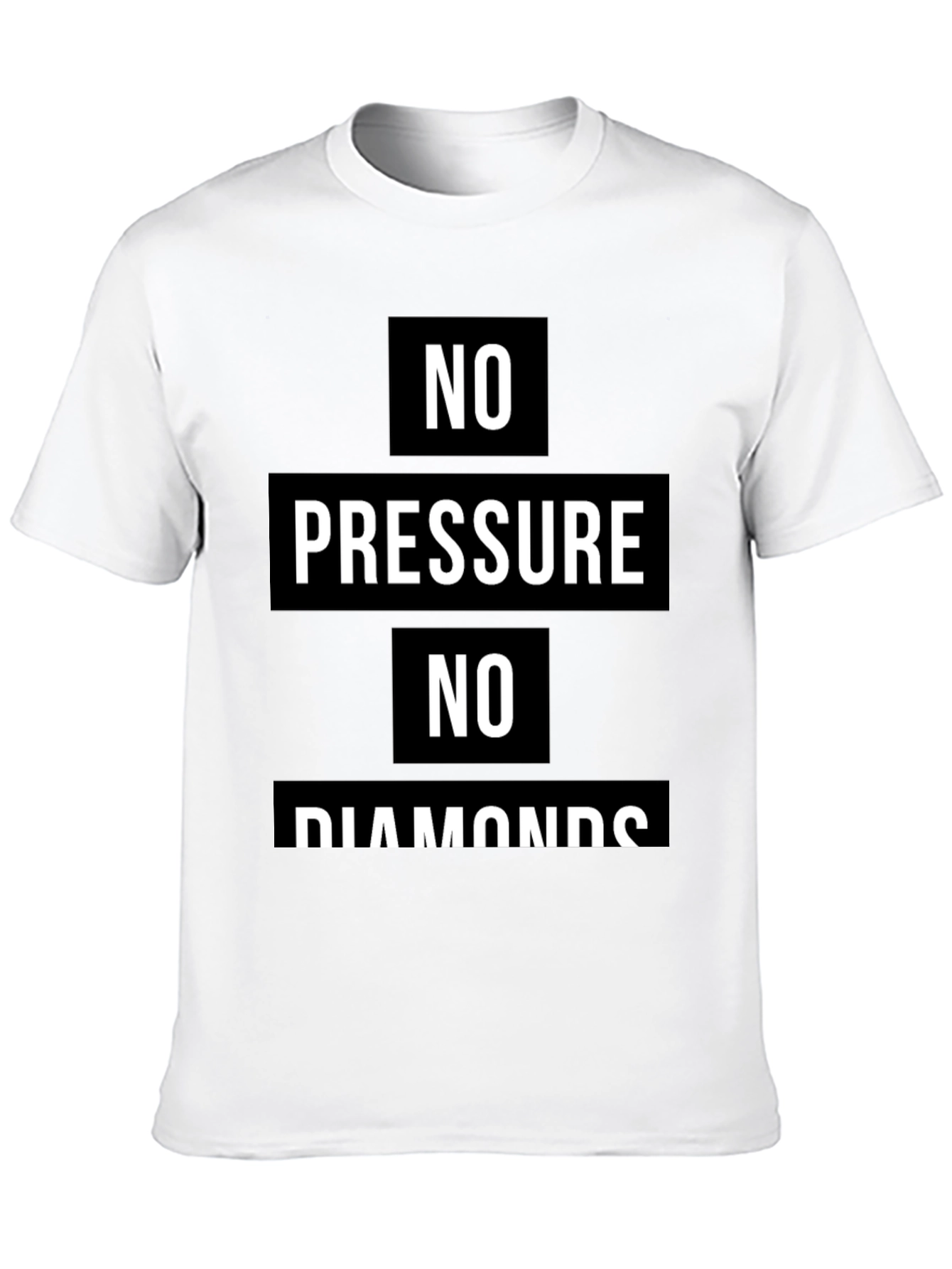 No Pressure No Diamonds Graphic Tee