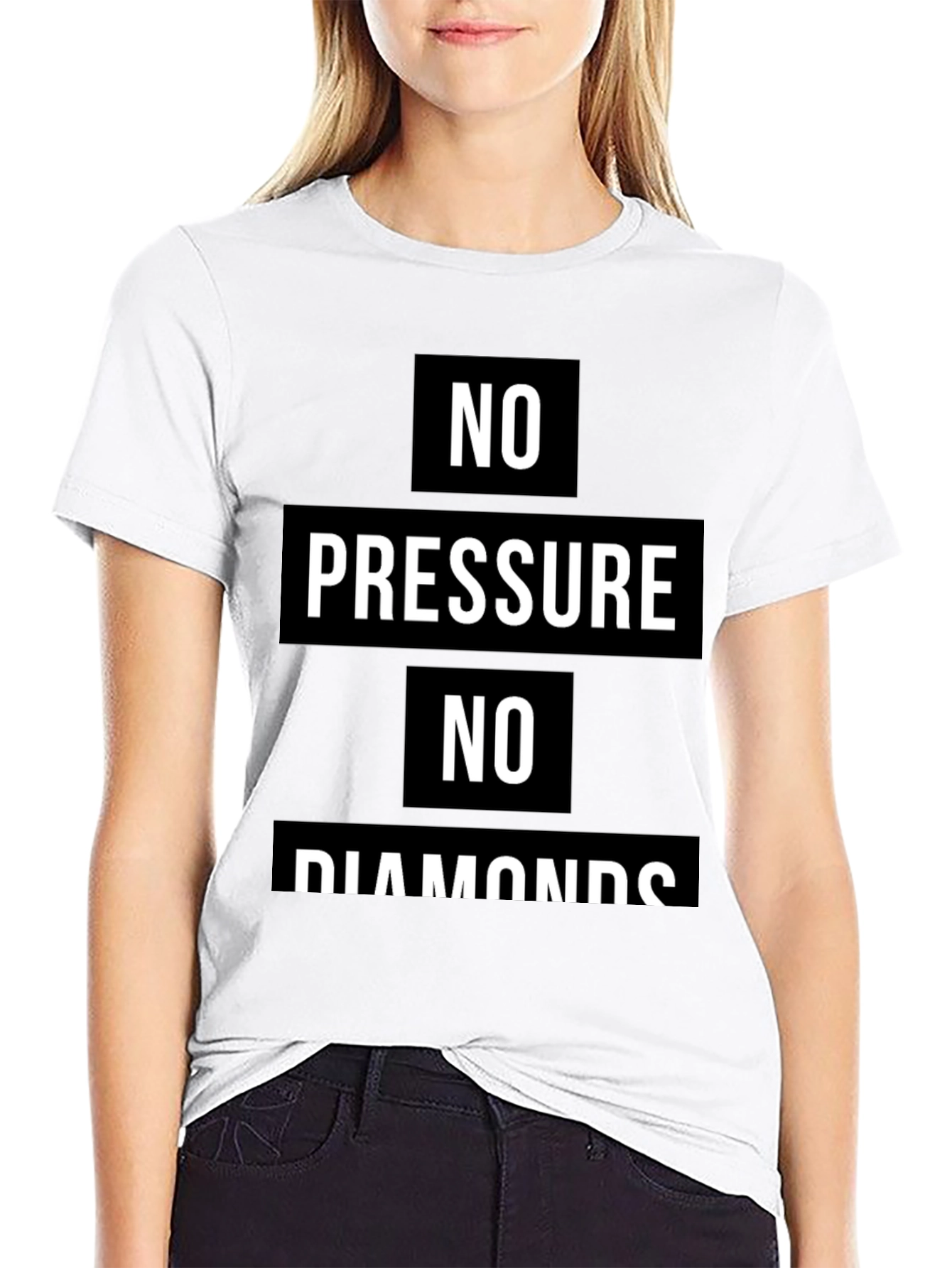 No Pressure No Diamonds Graphic Tee