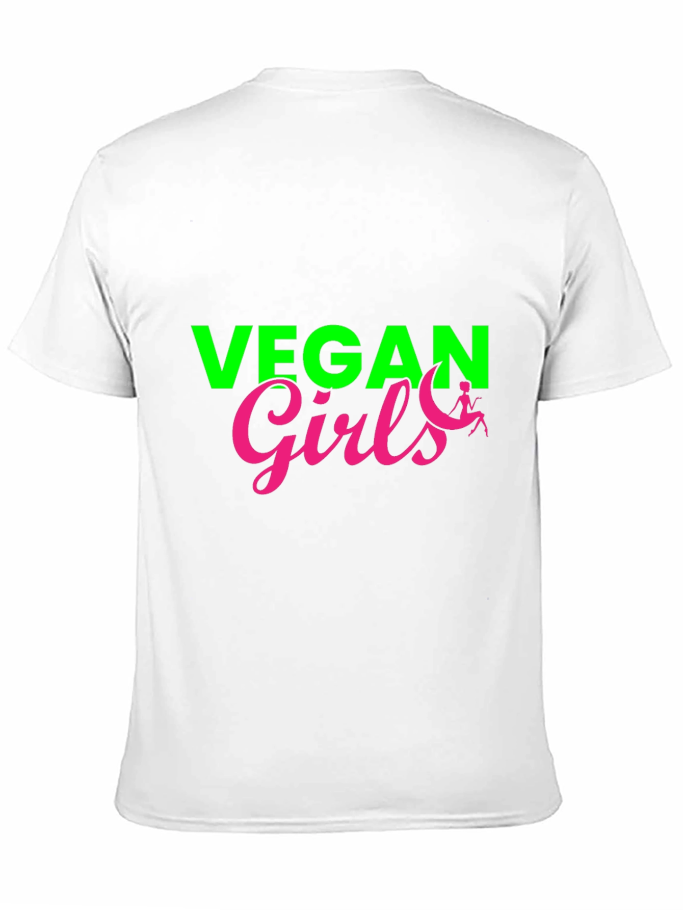 Vegan Girls Graphic Tee - Black