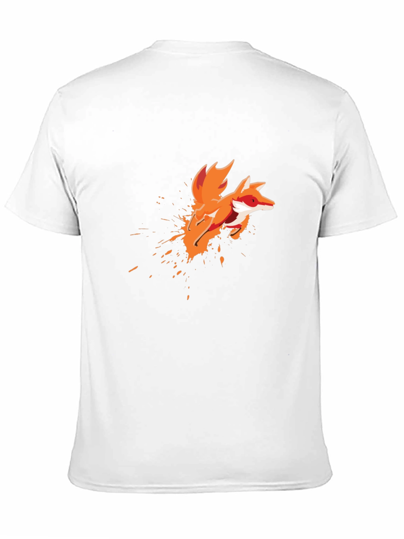 Fox Splash Graphic Tee - Mens Black T-Shirt