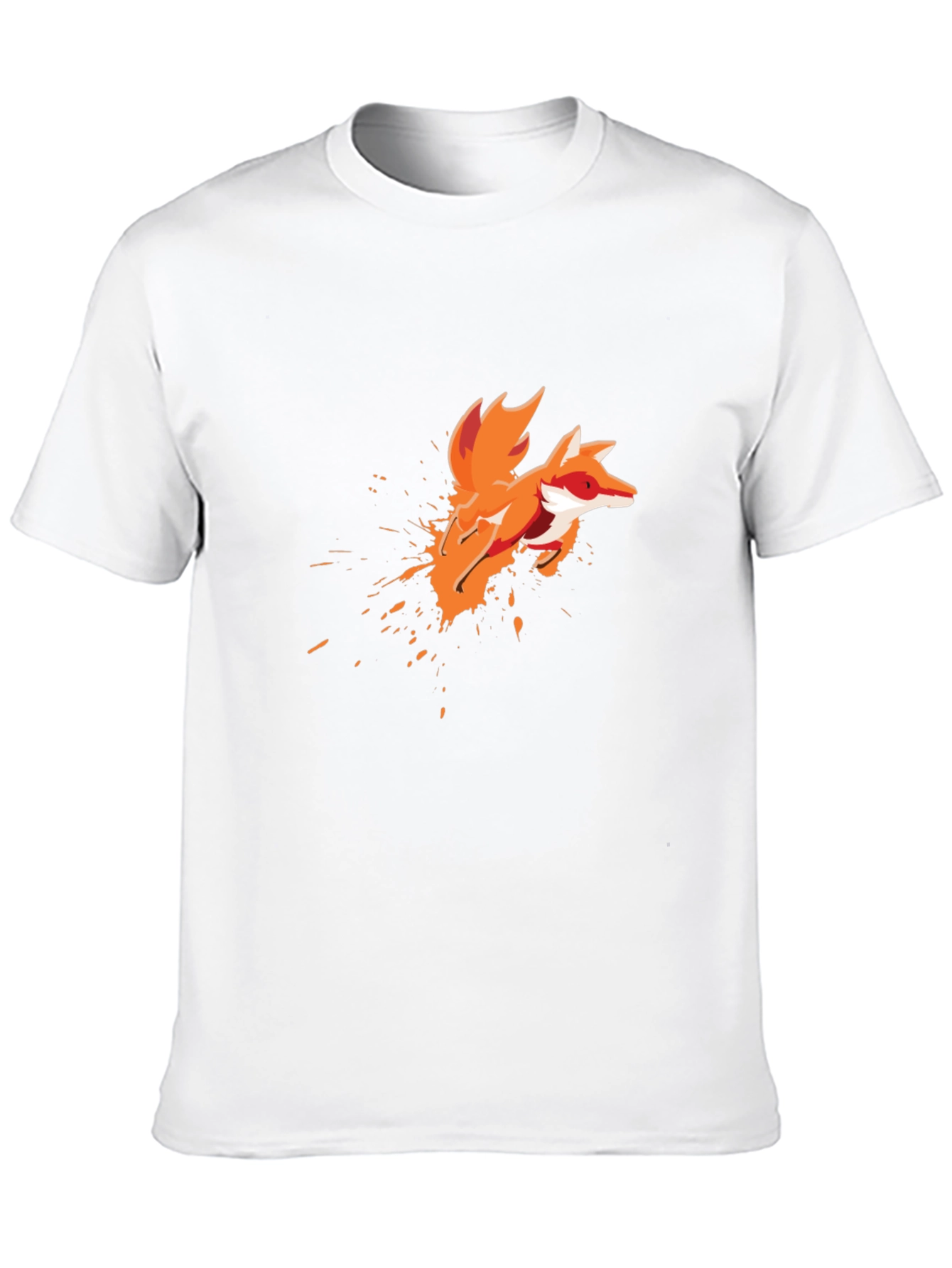 Fox Splash Graphic Tee - Mens Black T-Shirt