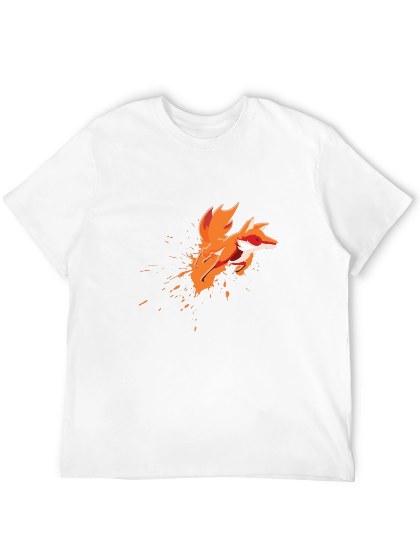 Fox Splash Graphic Tee - Mens Black T-Shirt