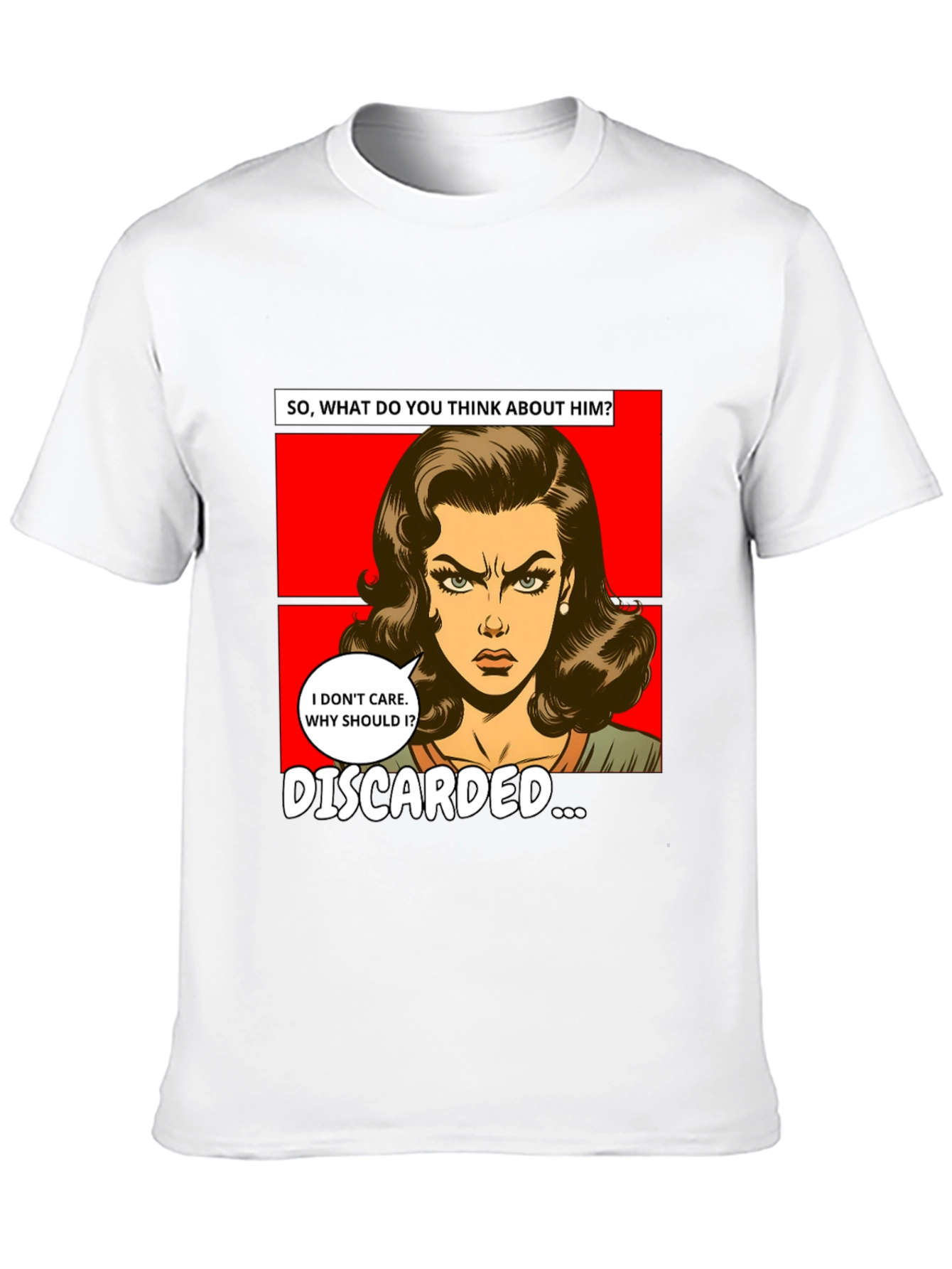 Discarded Comic Book Tee - Funny Graphic T-Shirt