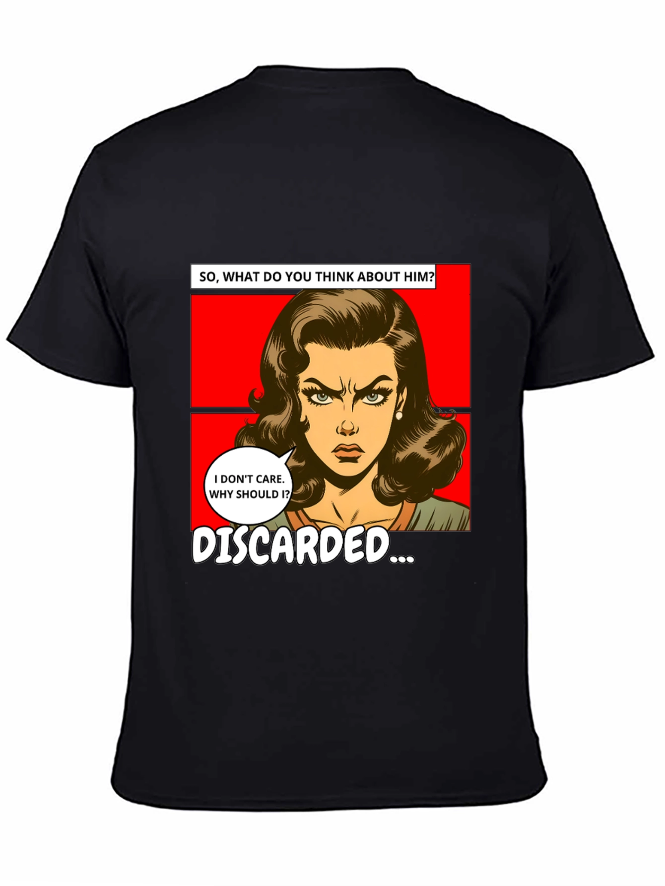 Discarded Comic Book Tee - Funny Graphic T-Shirt