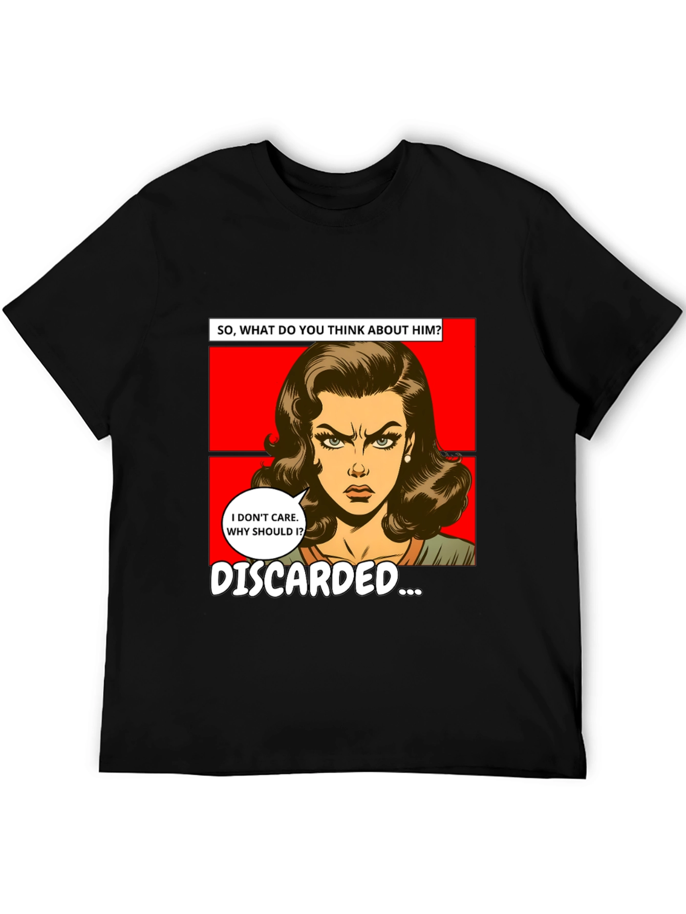 Discarded Comic Book Tee - Funny Graphic T-Shirt