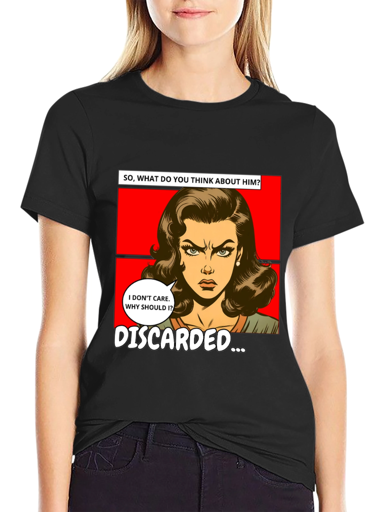 Discarded Comic Book Tee - Funny Graphic T-Shirt