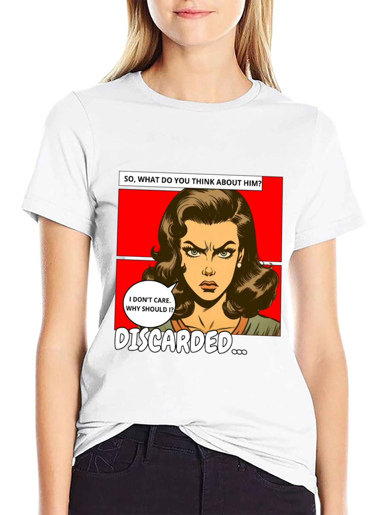 Discarded Comic Book Tee - Funny Graphic T-Shirt
