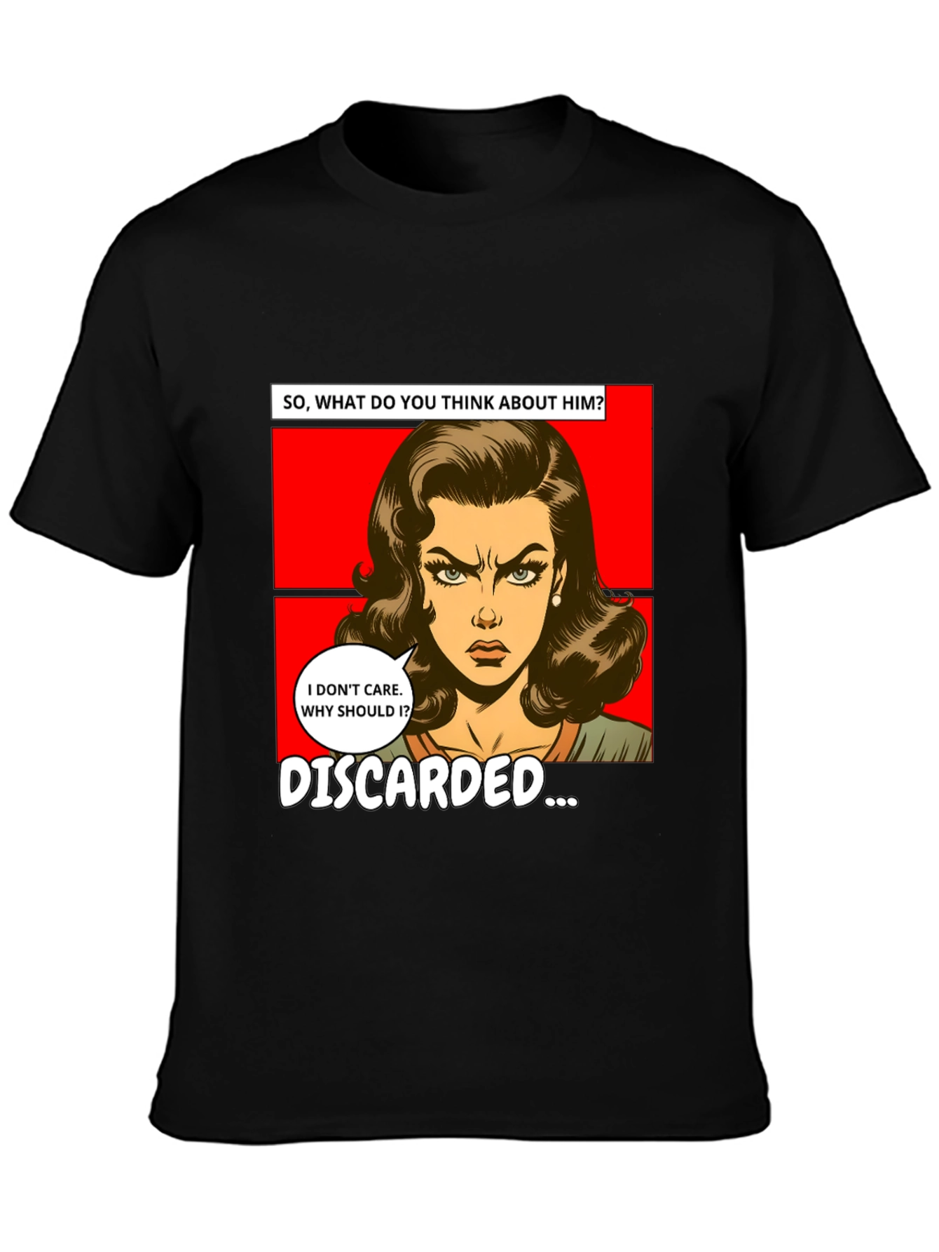 Discarded Comic Book Tee - Funny Graphic T-Shirt