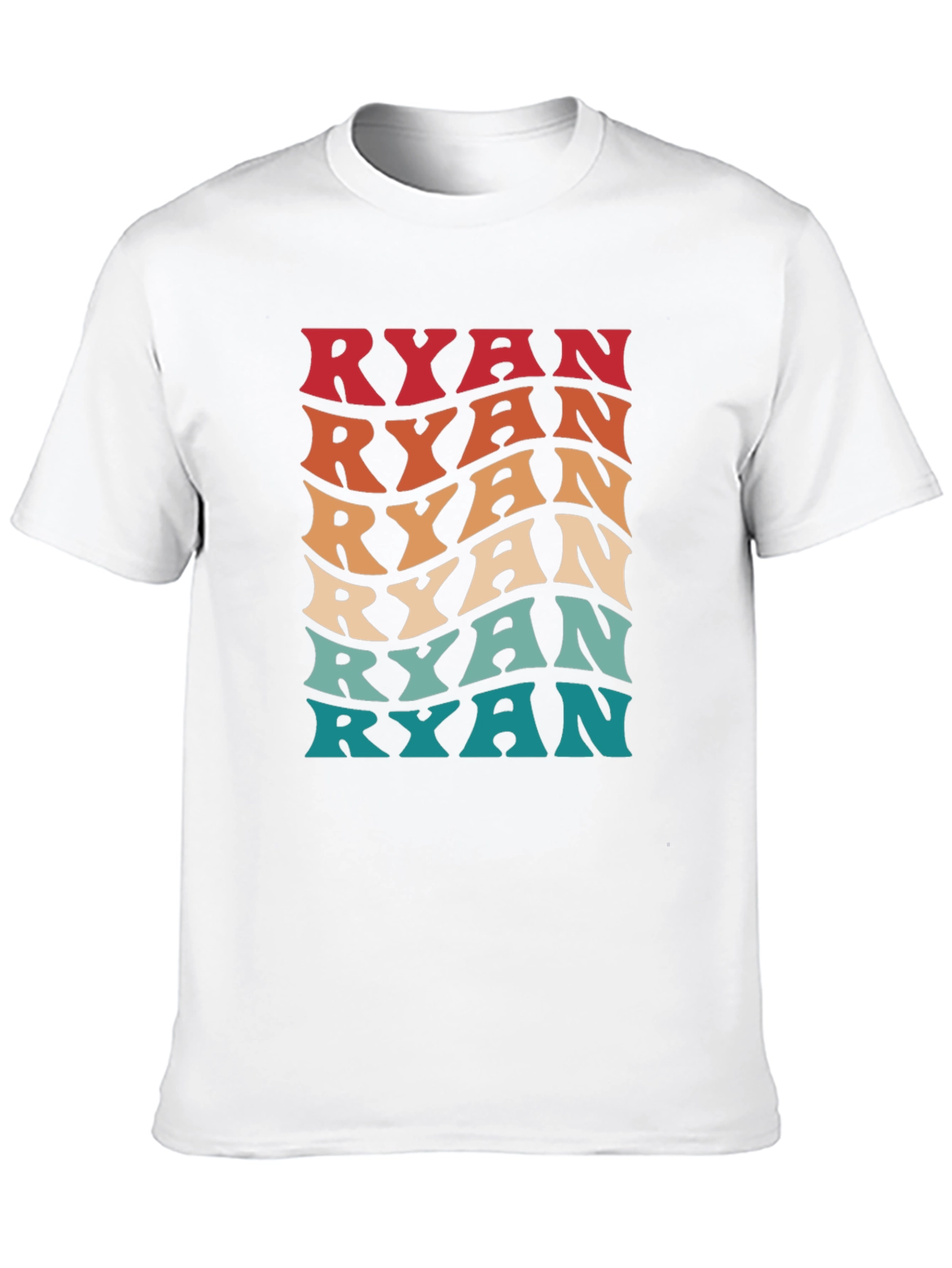 Retro Ryan Name T-Shirt Cool Personalized Gift