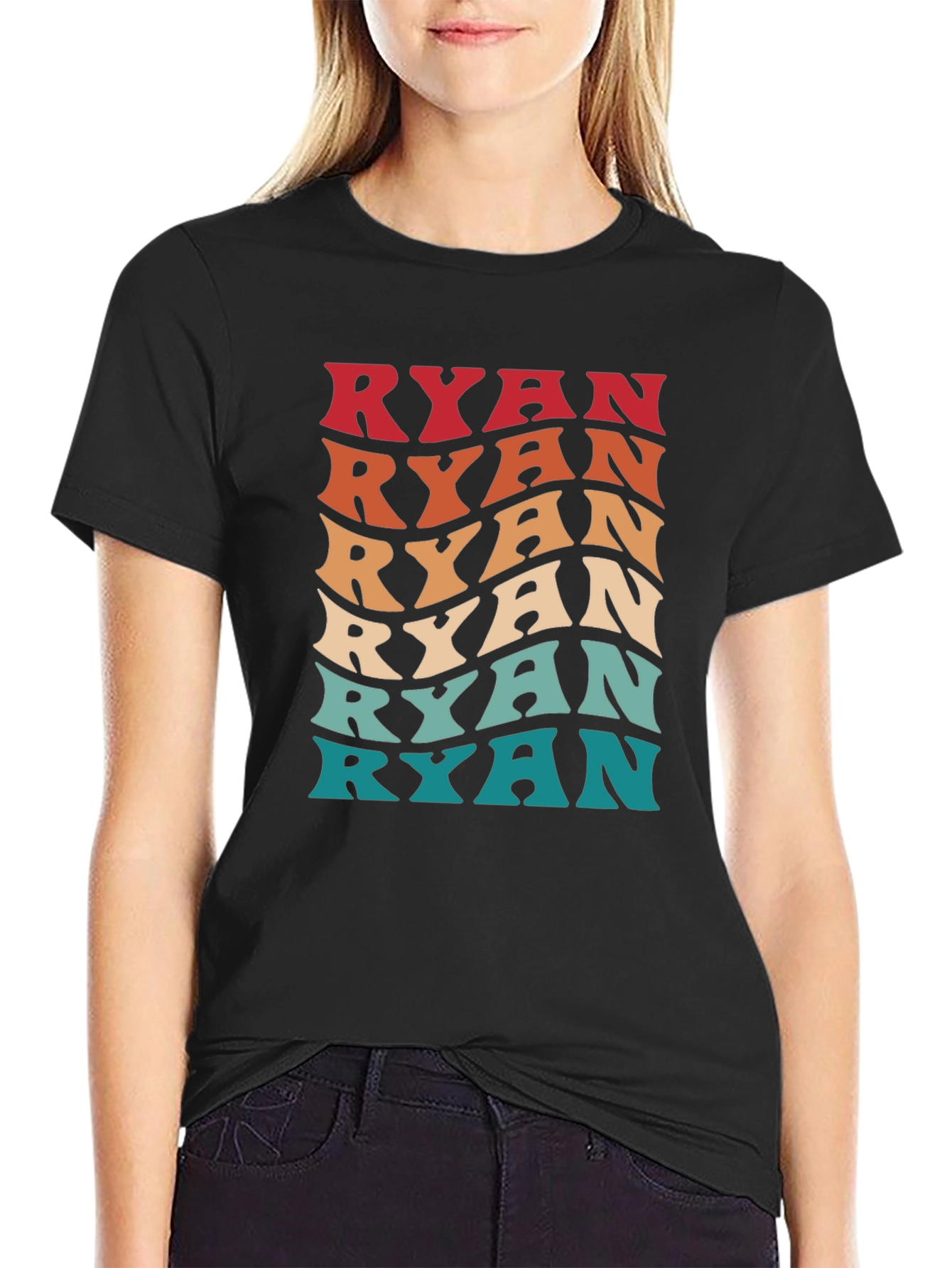 Retro Ryan Name T-Shirt Cool Personalized Gift