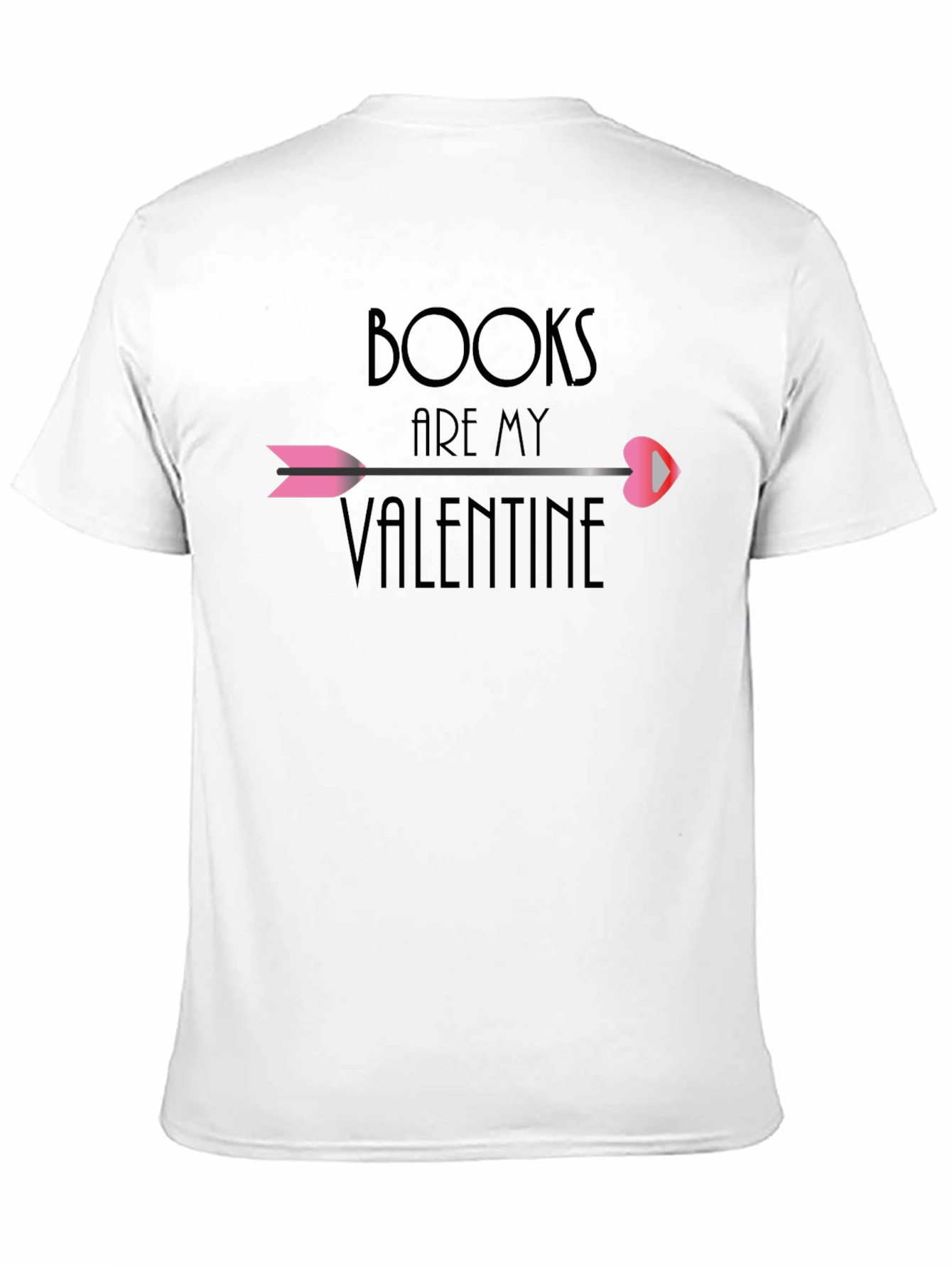 Books Are My Valentine Graphic T-Shirt