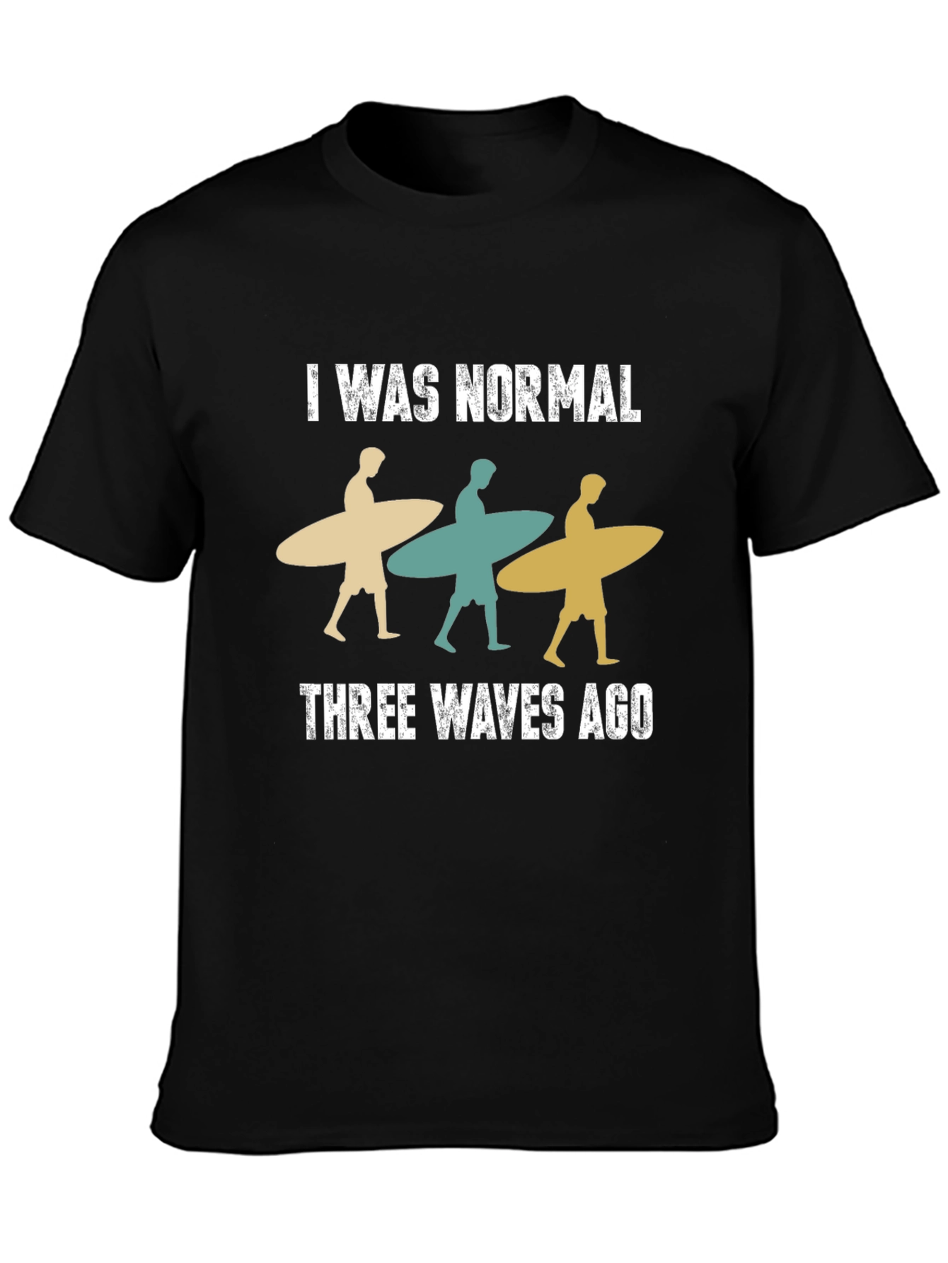 Funny Surfing Graphic T-Shirt