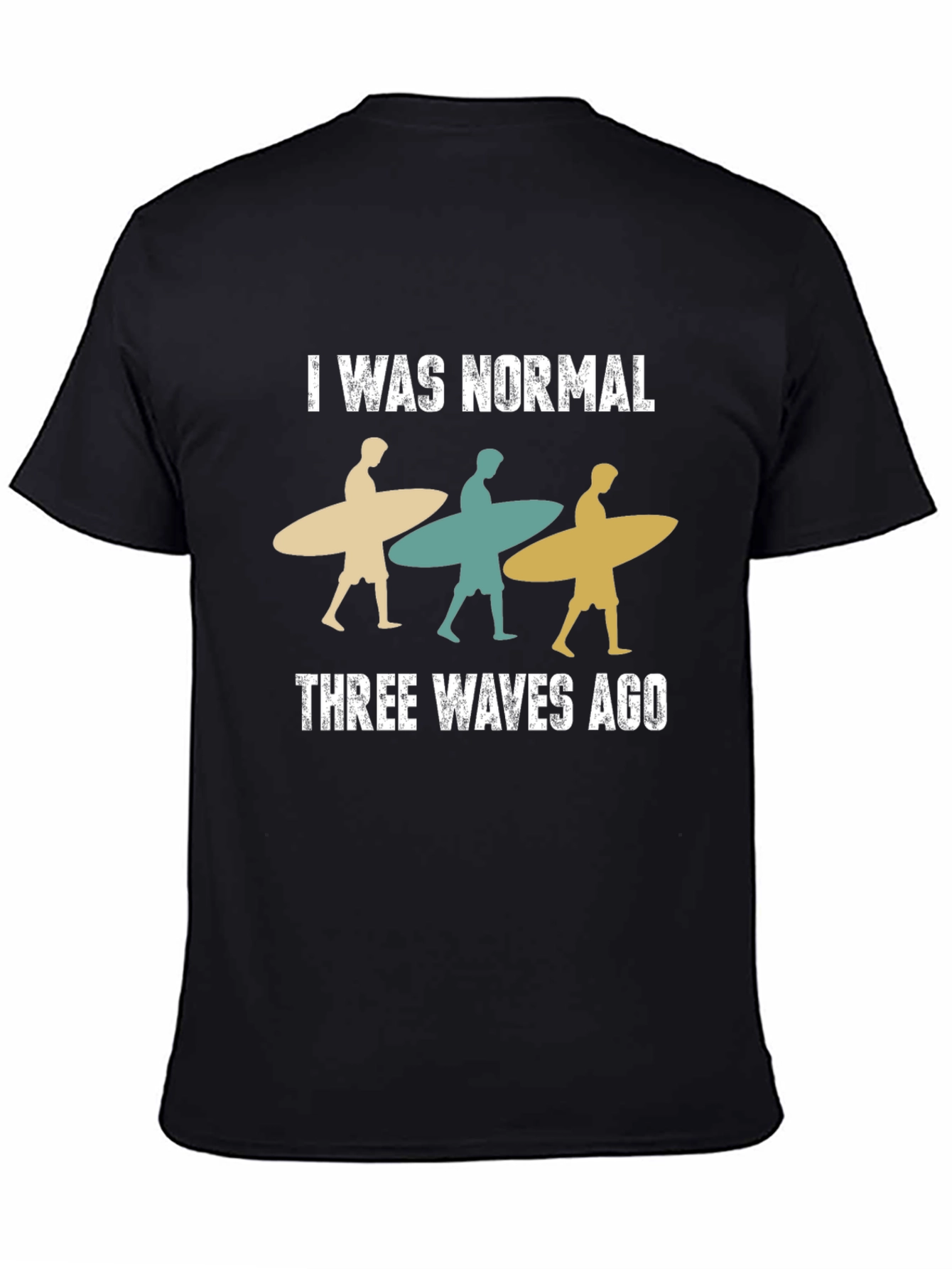 Funny Surfing Graphic T-Shirt
