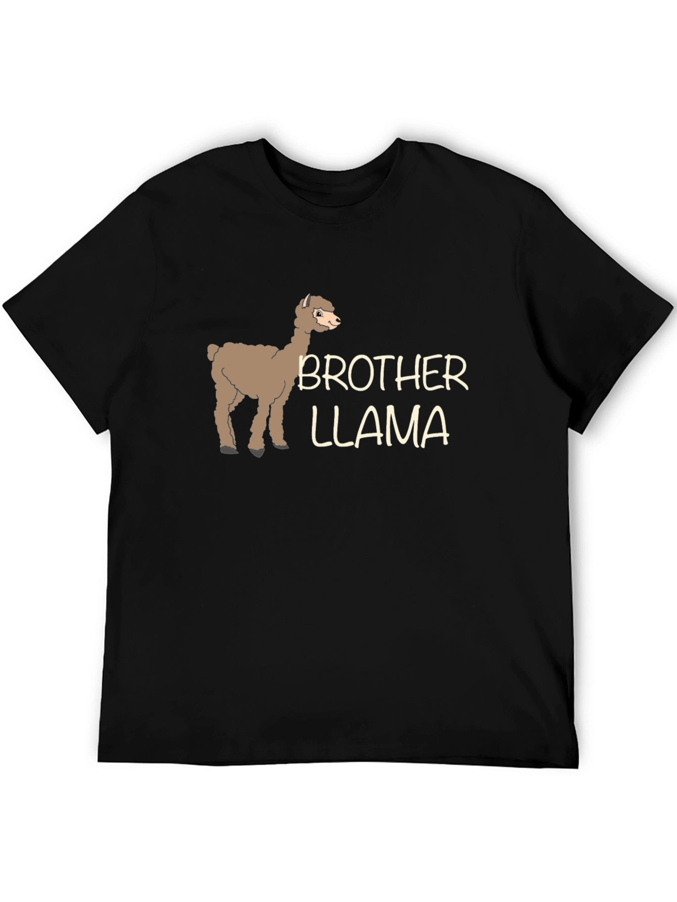 Brother Llama Graphic Tee - Quirky Animal T-Shirt